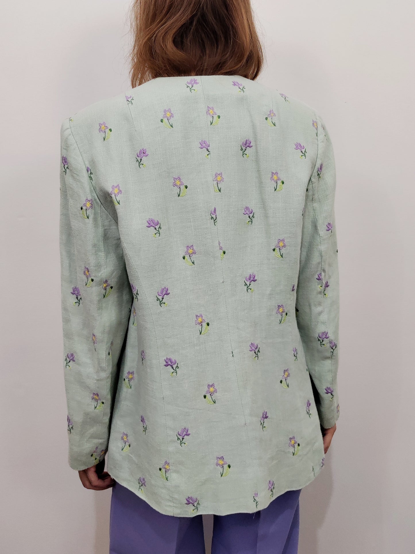 Vintage 100% Linen Blazer