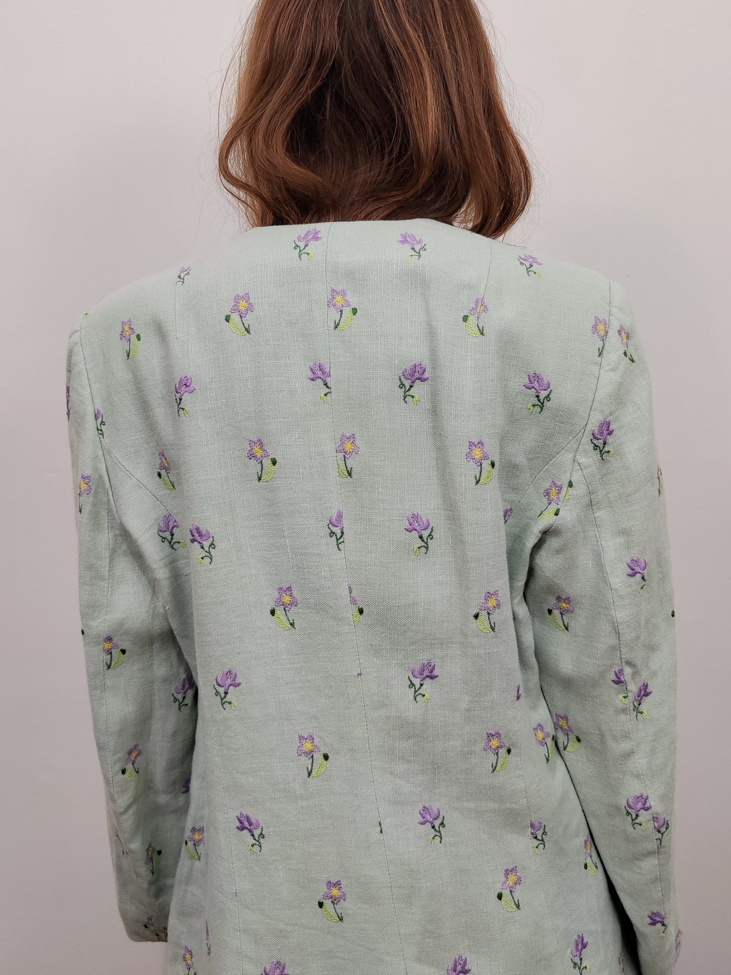 Vintage 100% Linen Blazer