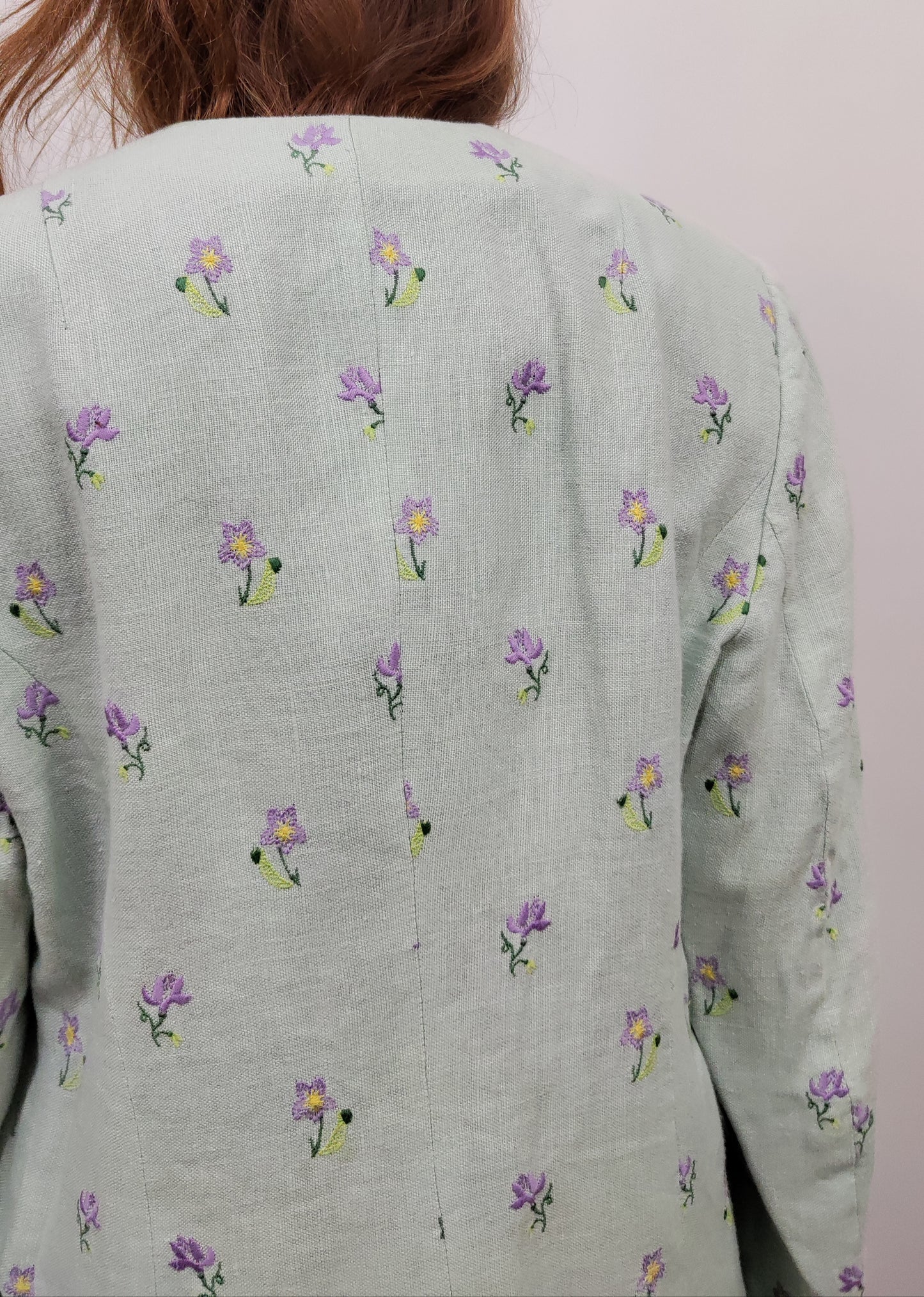 Vintage 100% Linen Blazer