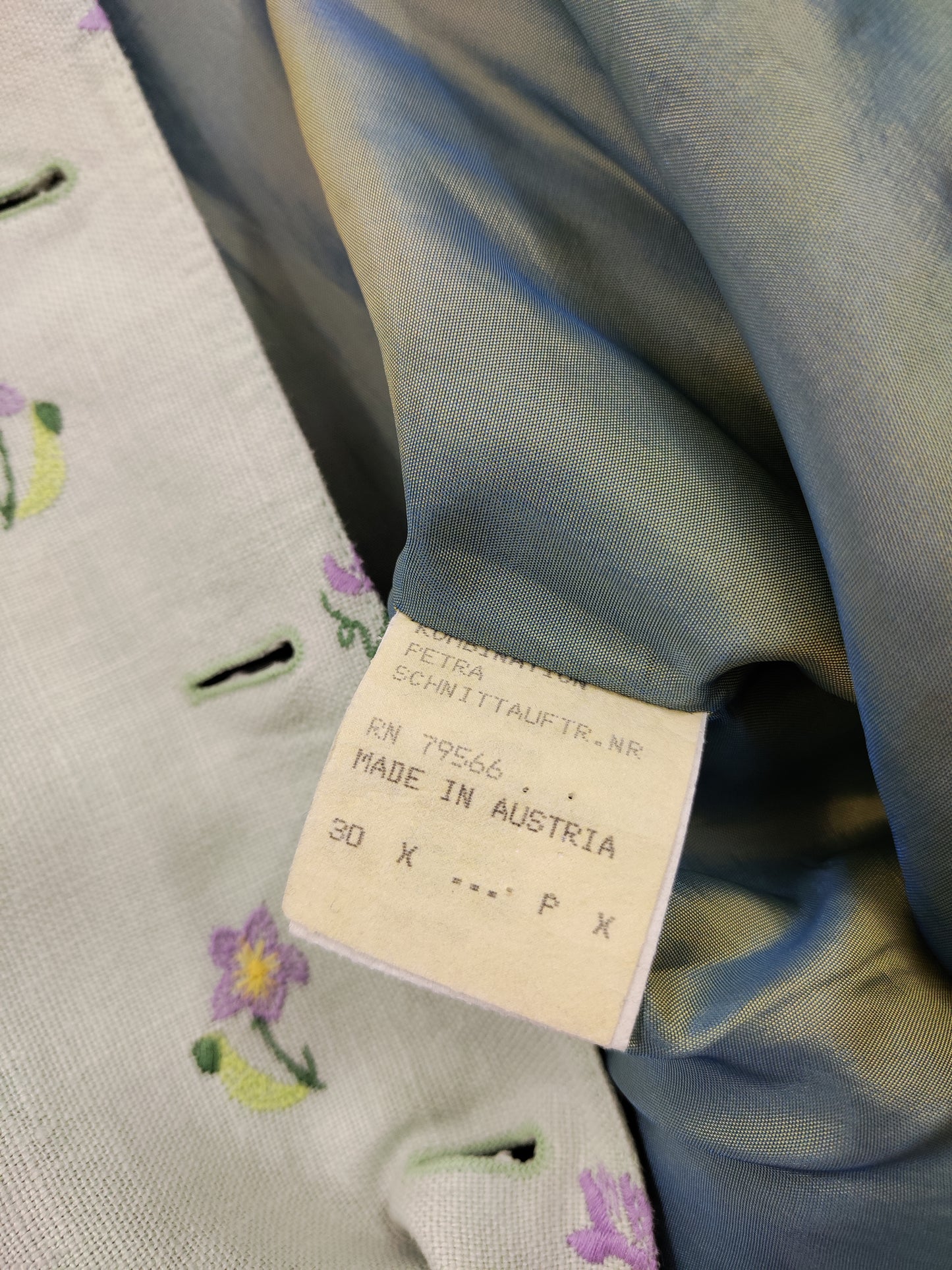Vintage 100% Linen Blazer
