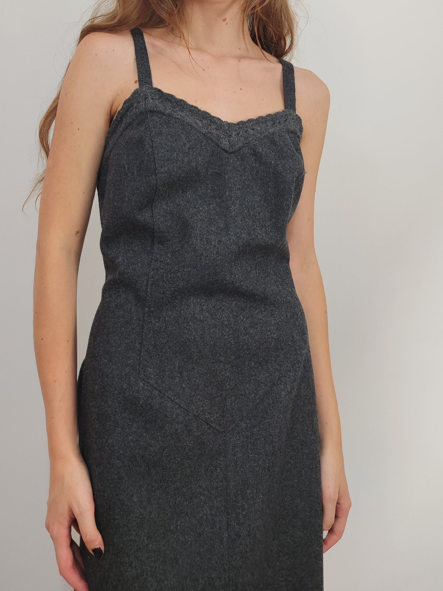 Archive - Philosophy by Alberta Ferretti Virgin Wool Dress