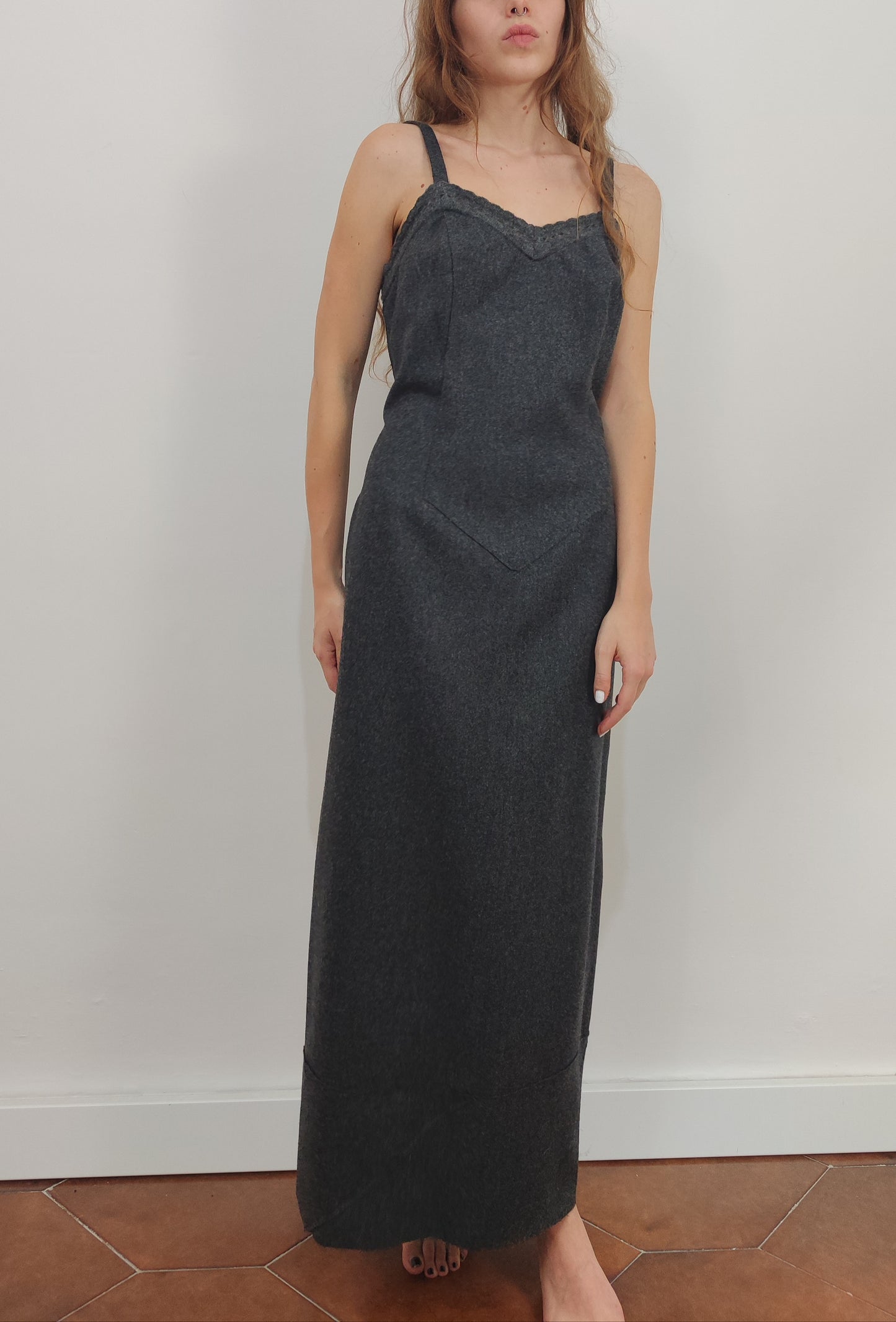 Archive - Philosophy by Alberta Ferretti Virgin Wool Dress