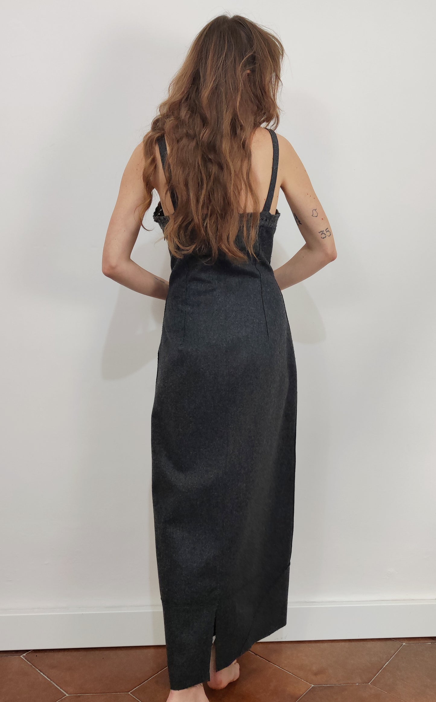 Archive - Philosophy by Alberta Ferretti Virgin Wool Dress
