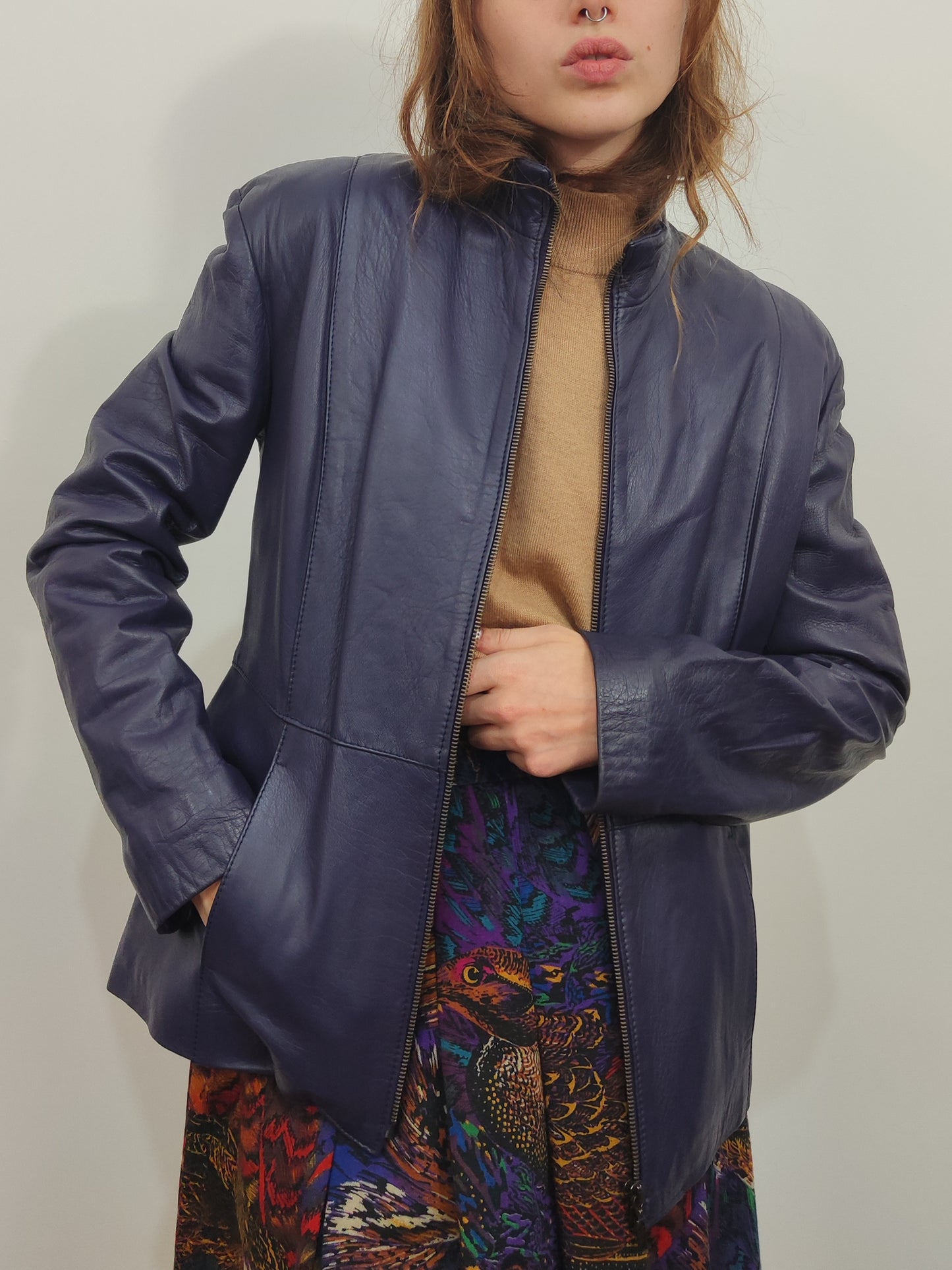 '90s Leather Jacket