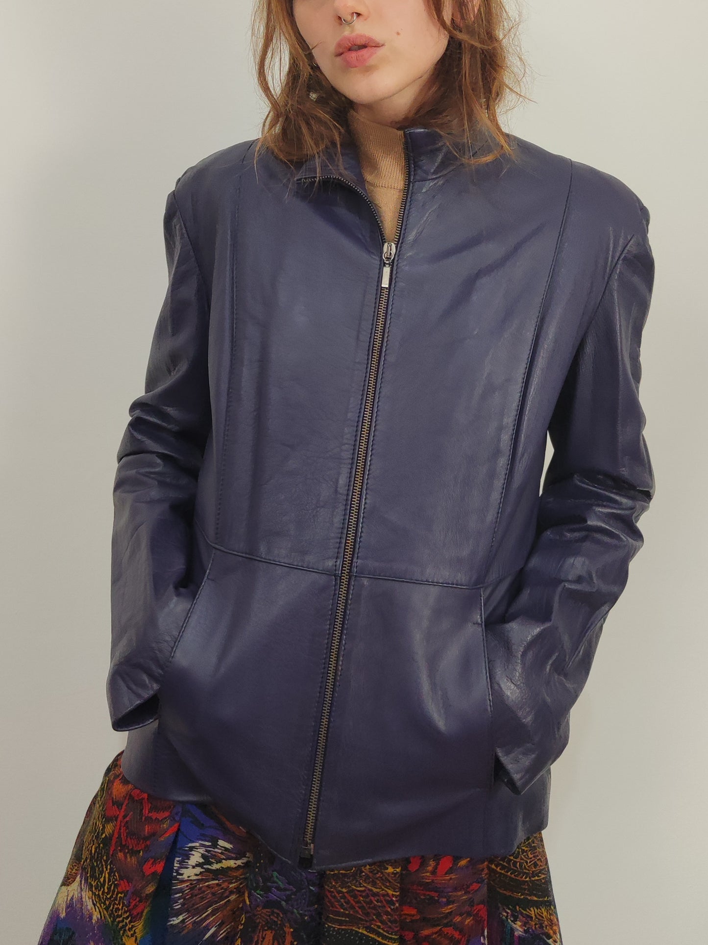 '90s Leather Jacket