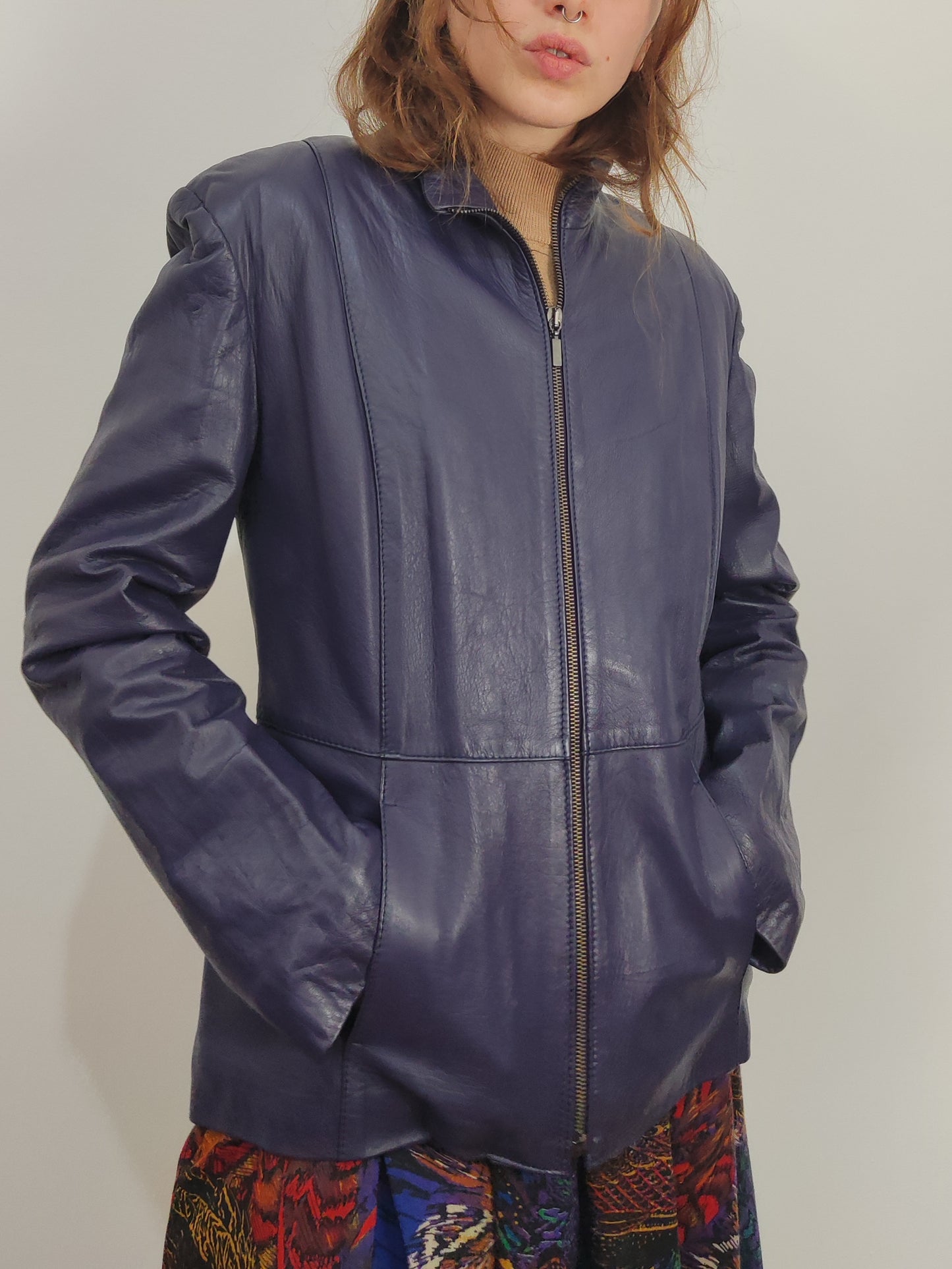 '90s Leather Jacket