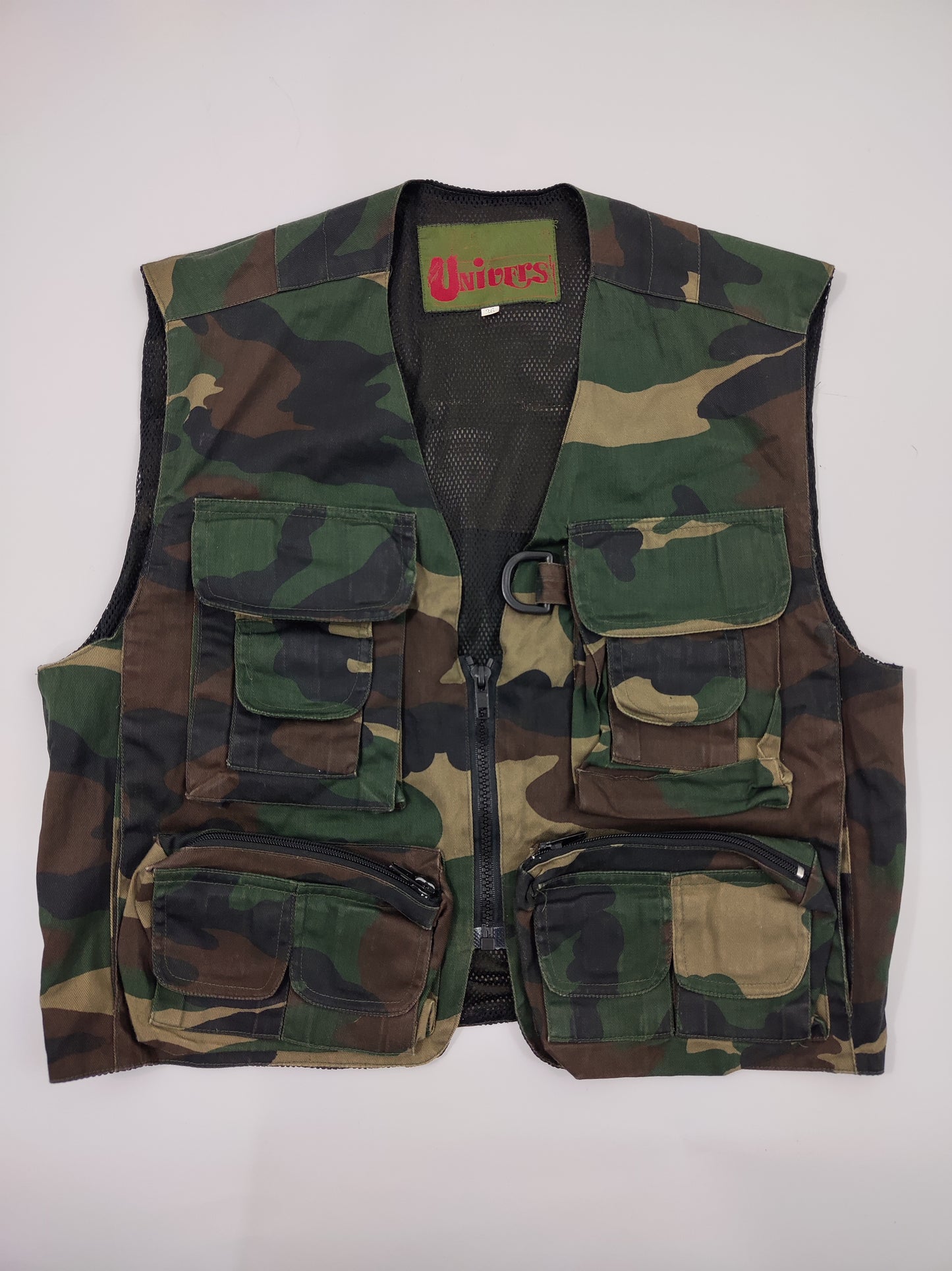 Camo Utility Vest, Cotton.