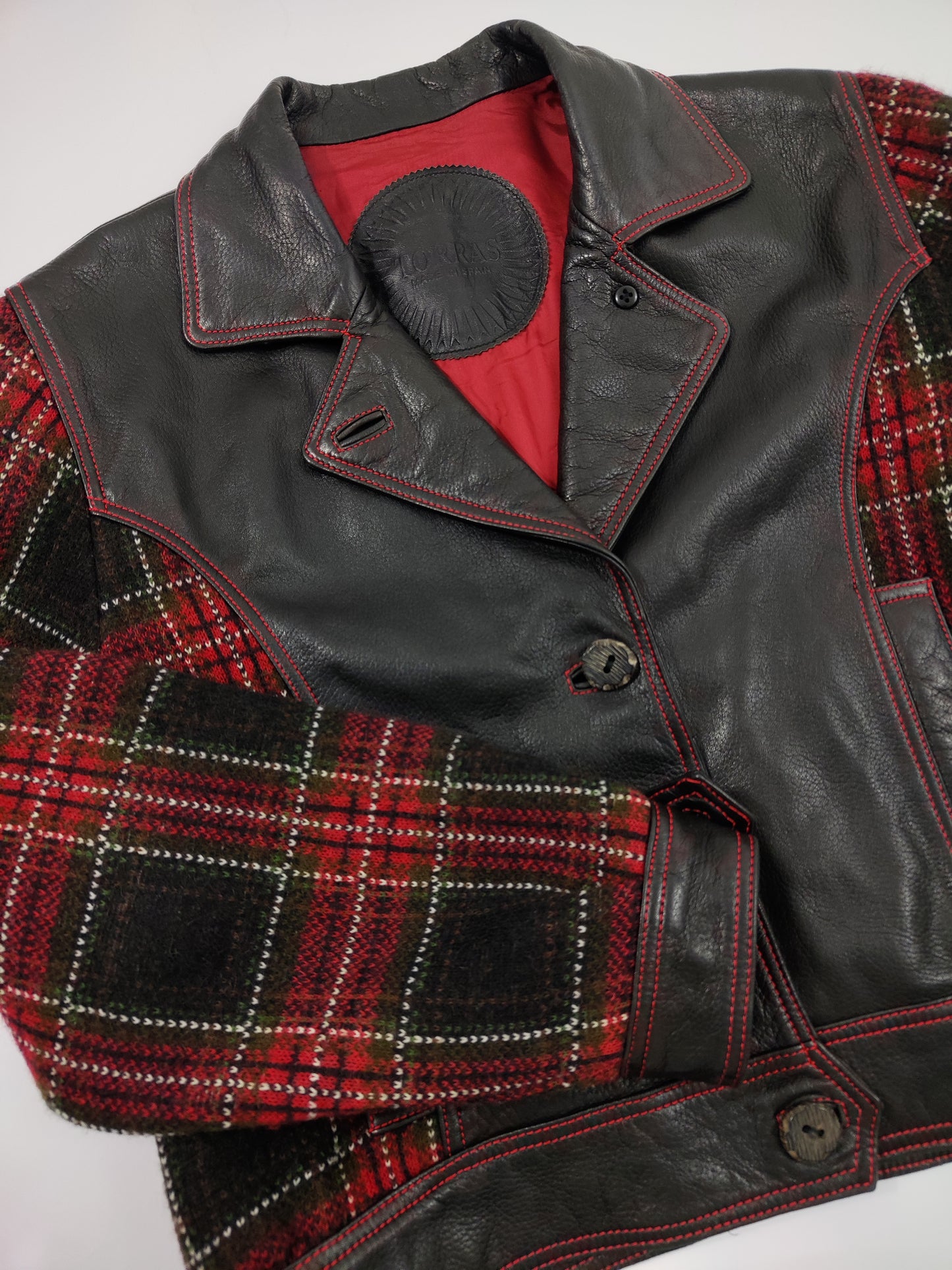 Leather&Wool Vintage Jacket