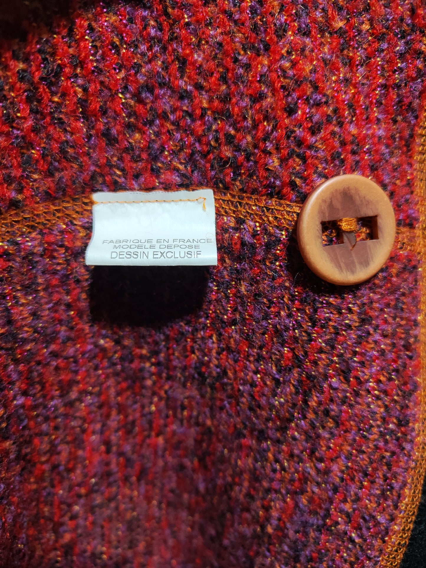 Archive - Della Vintage Abstract Coat