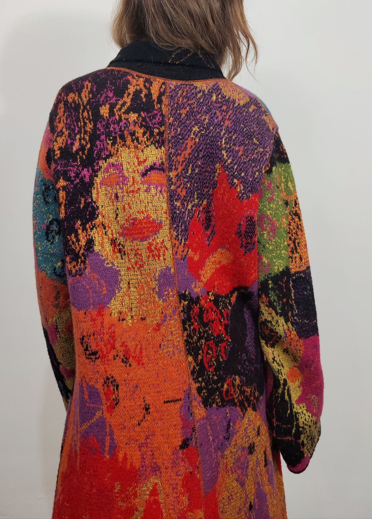 Archive - Della Vintage Abstract Coat