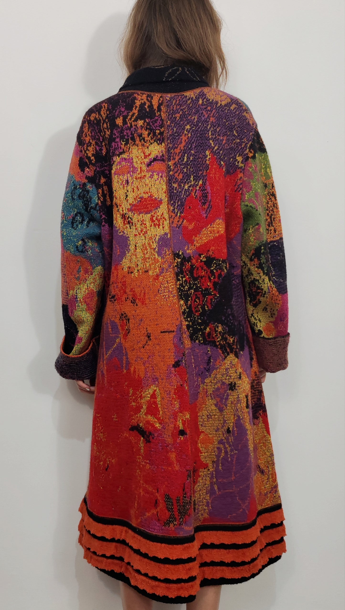 Archive - Della Vintage Abstract Coat