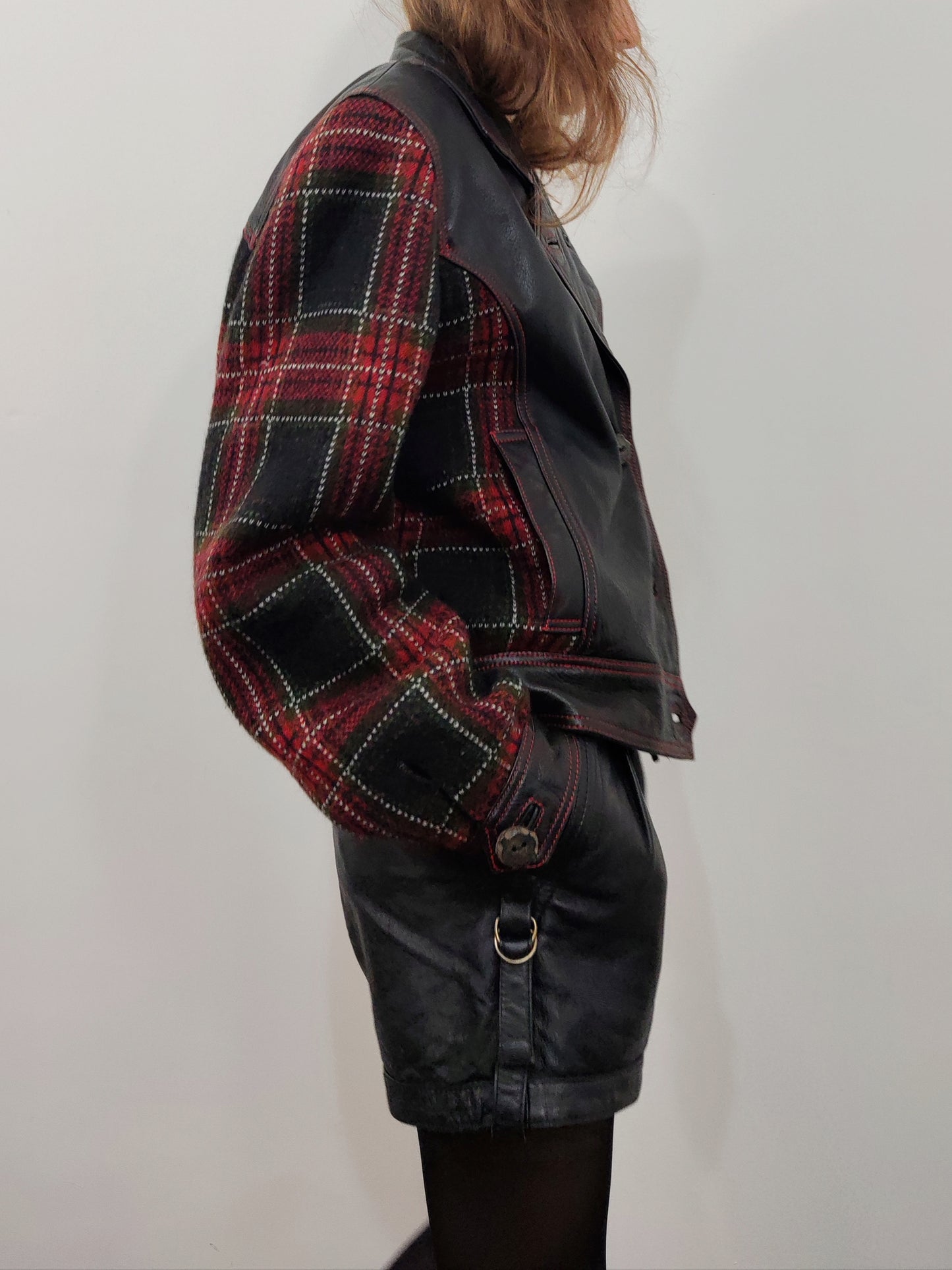 Leather&Wool Vintage Jacket