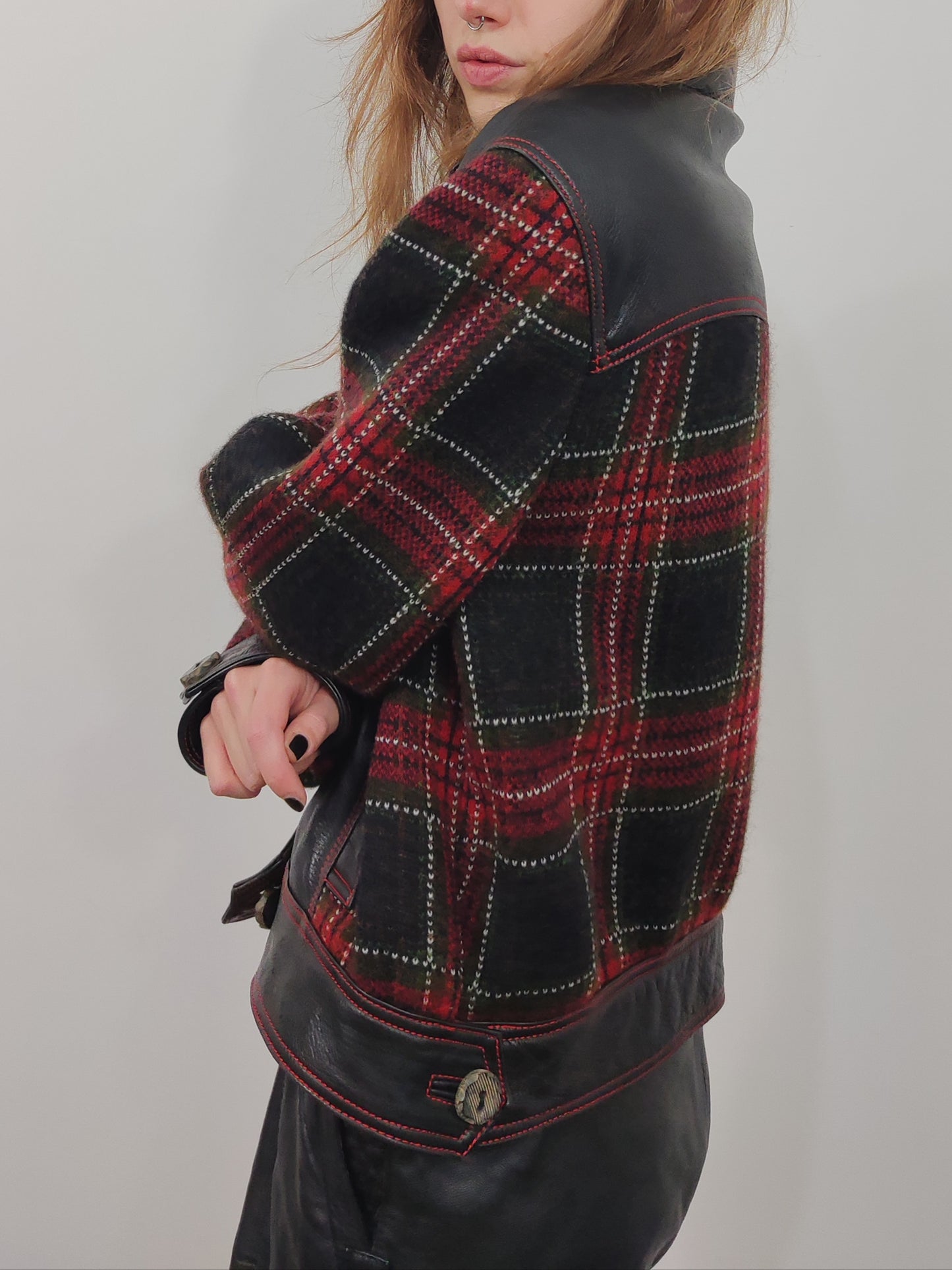 Leather&Wool Vintage Jacket