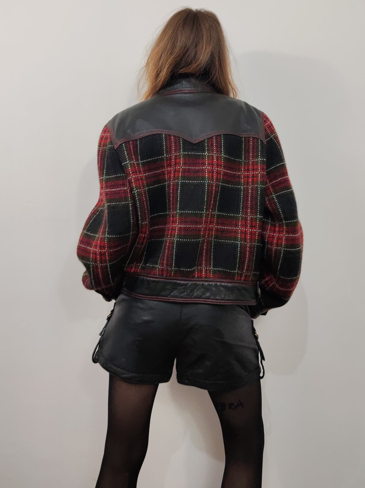 Leather&Wool Vintage Jacket