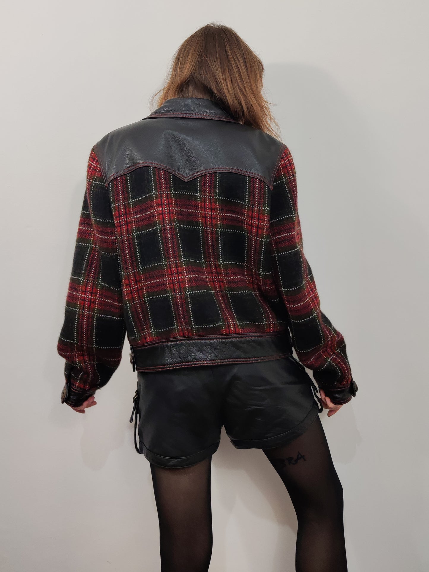 Leather&Wool Vintage Jacket