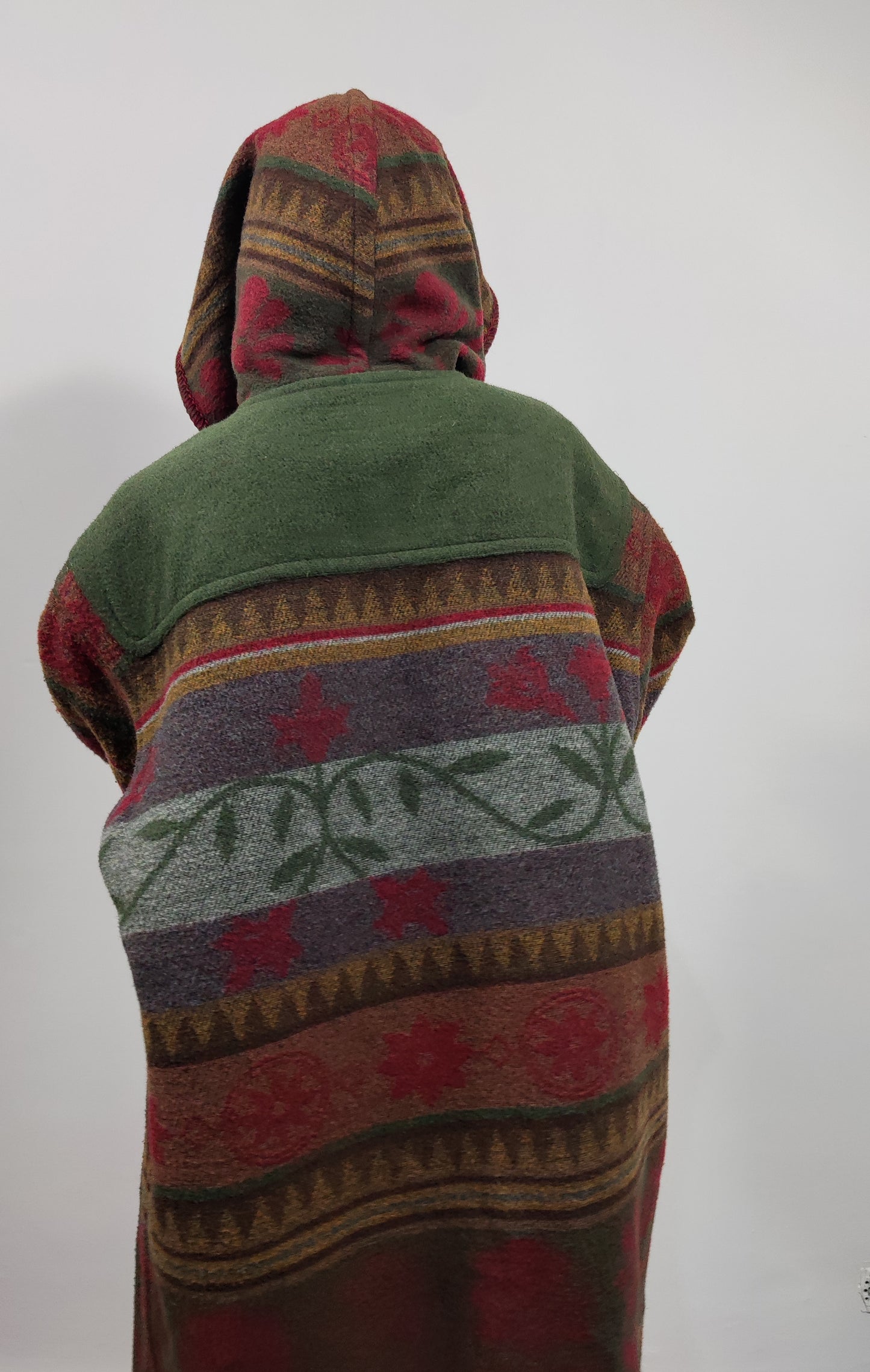 Vintage Wool Blend Cape