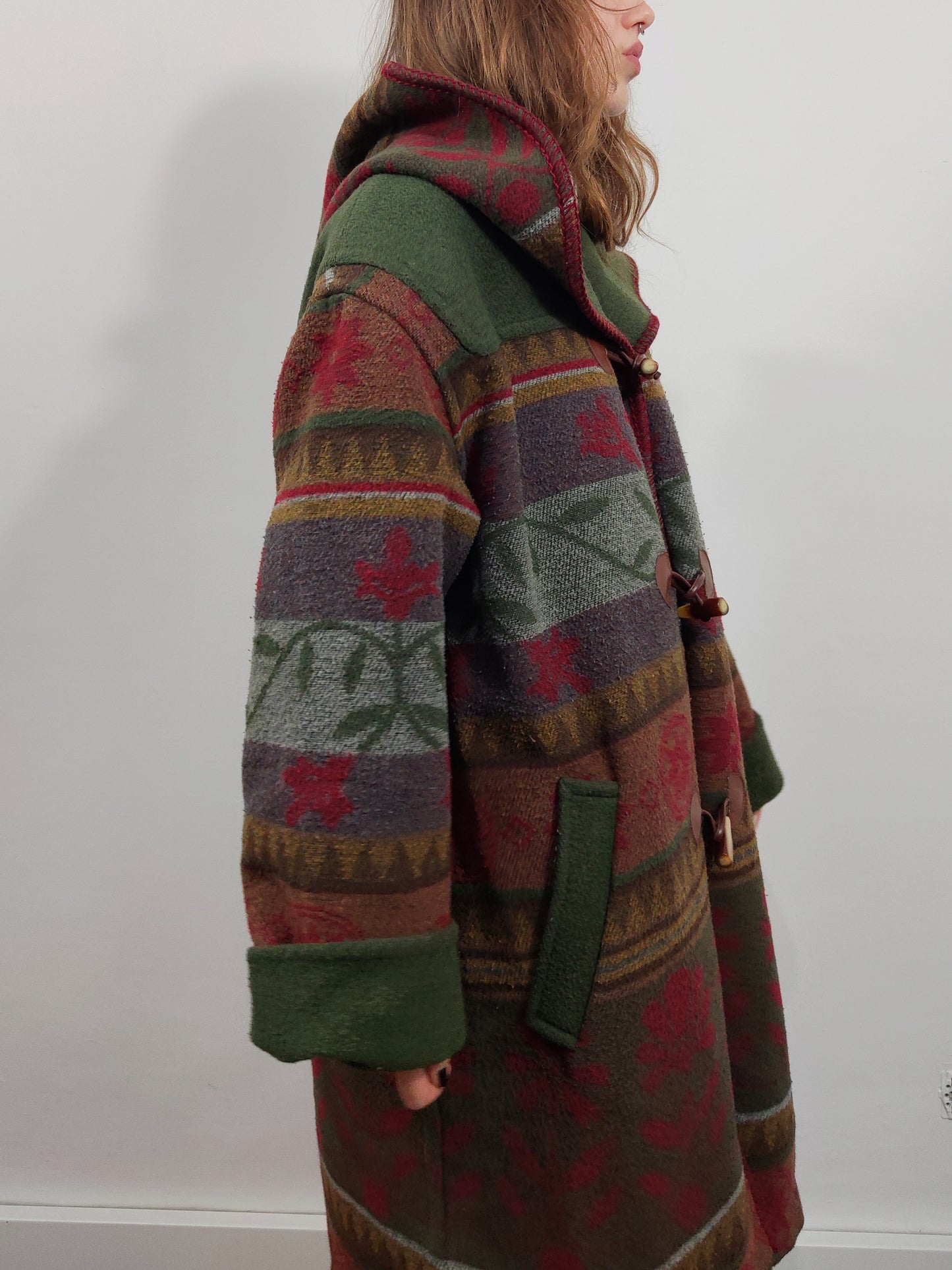 Vintage Wool Blend Cape
