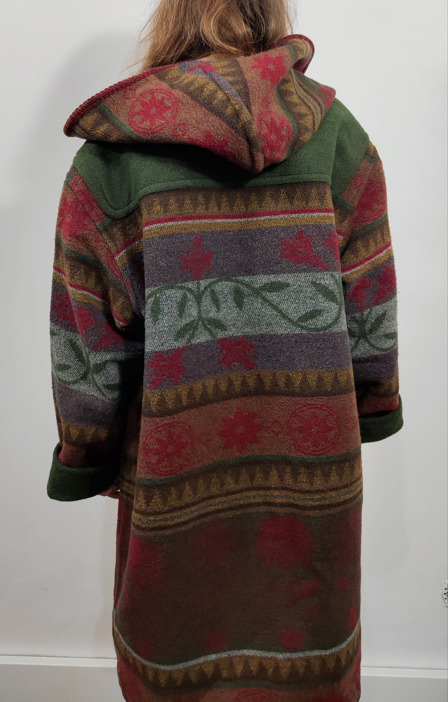 Vintage Wool Blend Cape