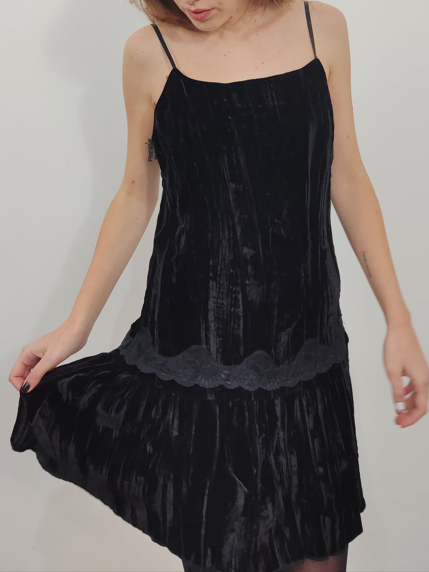 Vintage Velour Dress