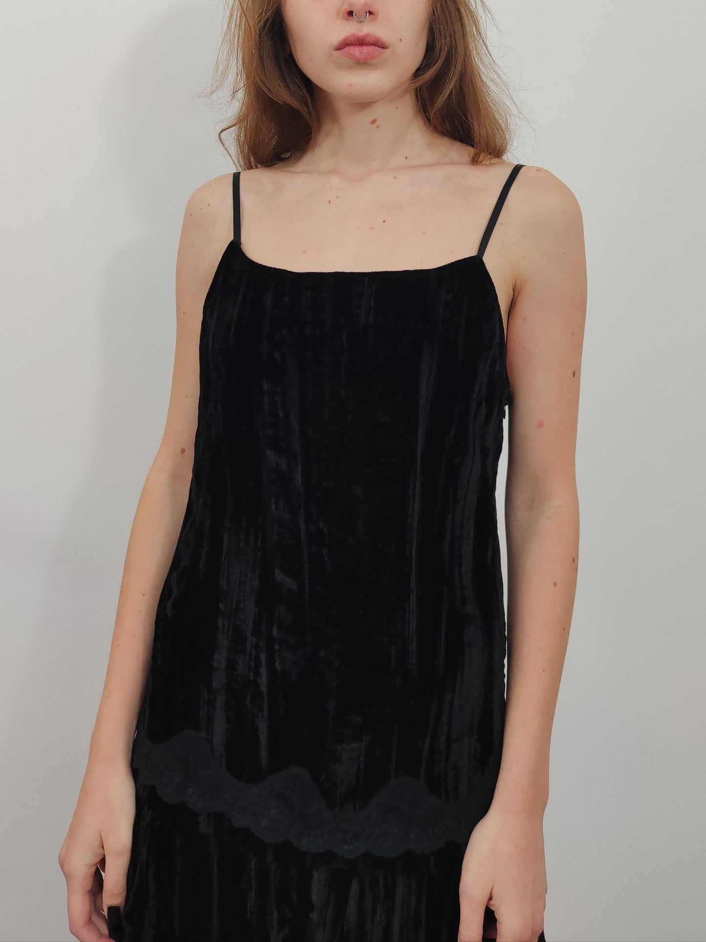 Vintage Velour Dress