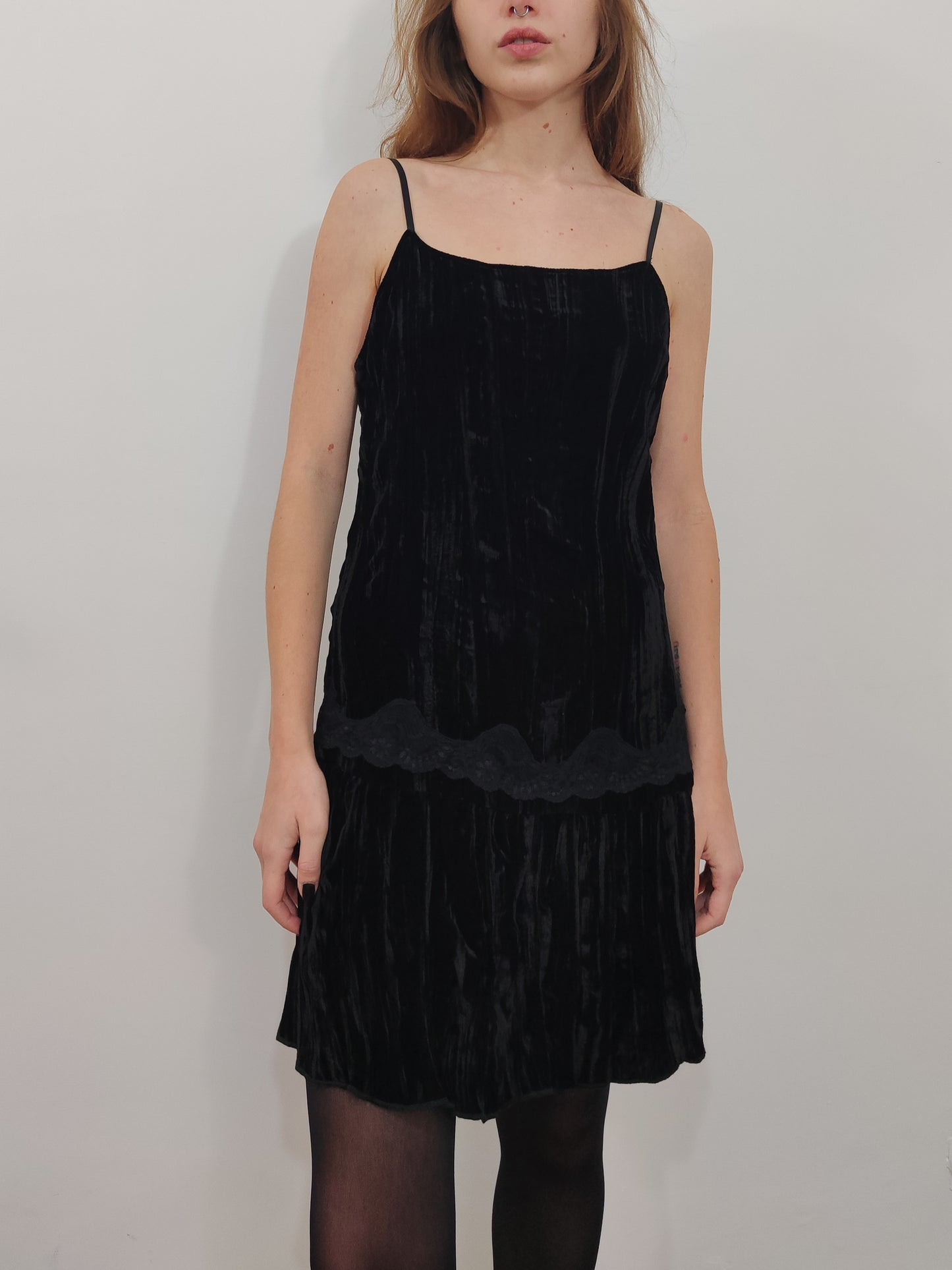 Vintage Velour Dress
