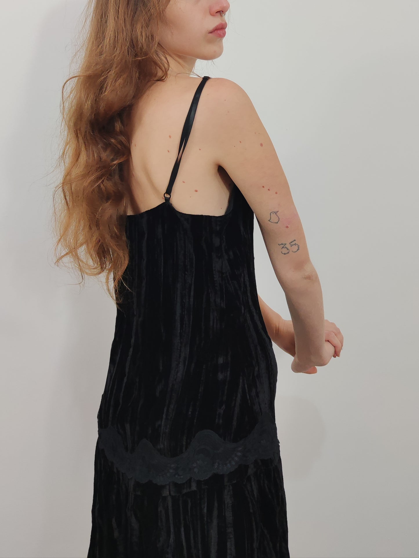 Vintage Velour Dress