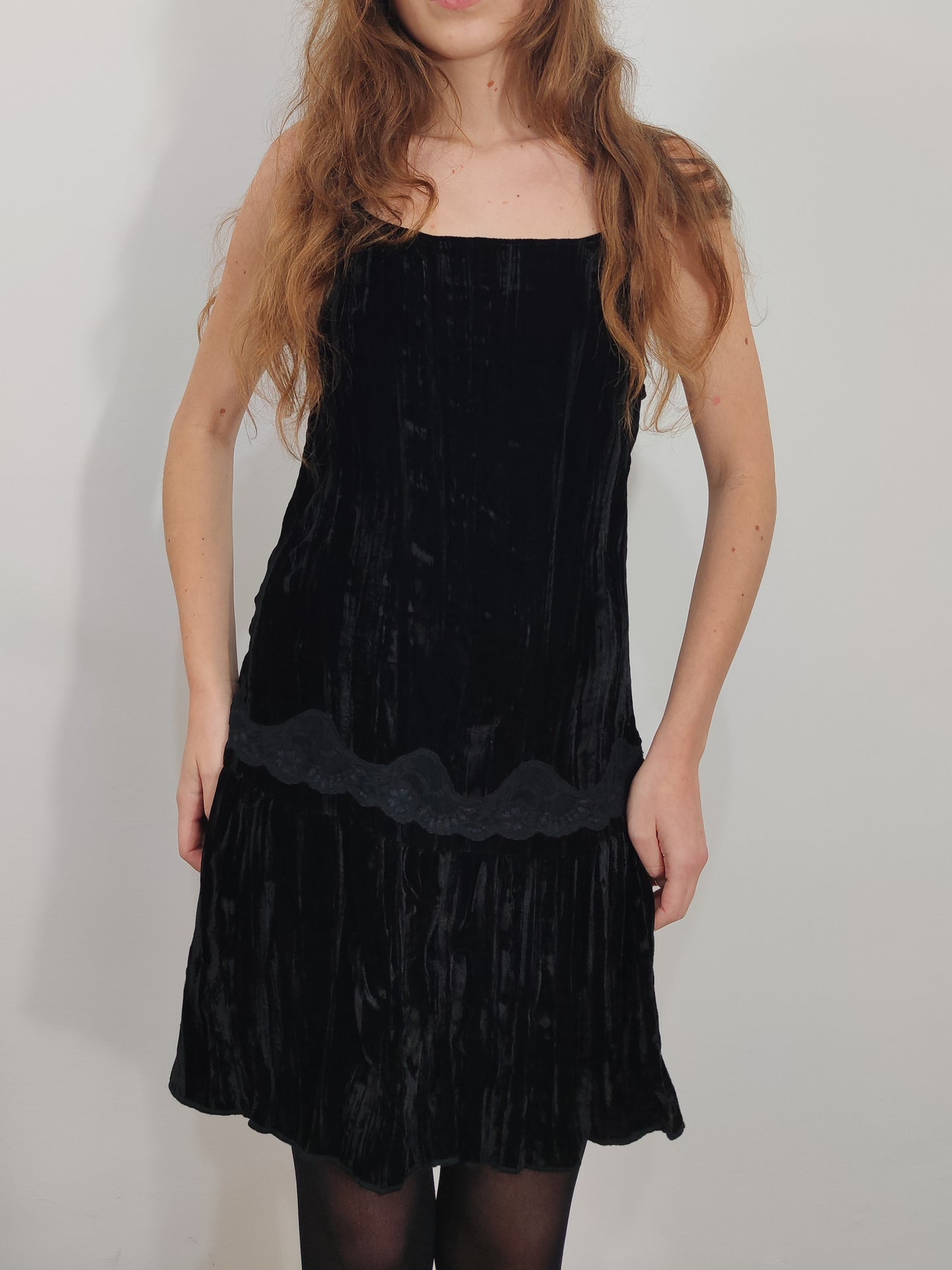 Vintage Velour Dress