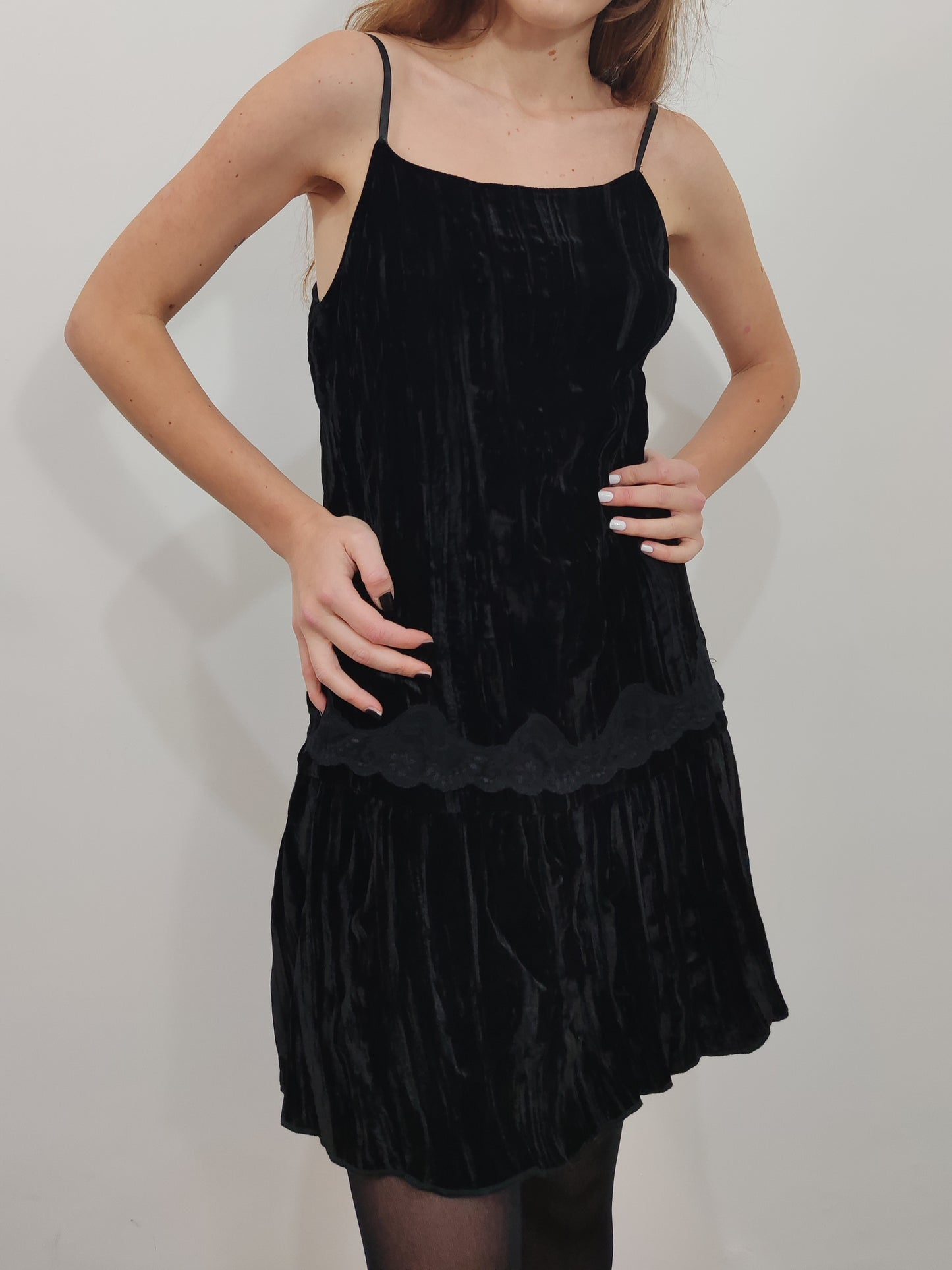Vintage Velour Dress