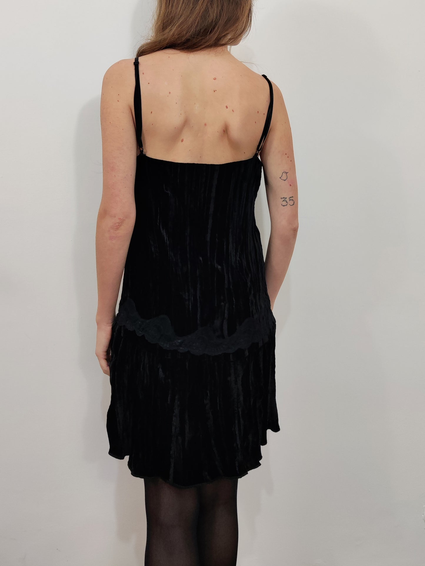 Vintage Velour Dress