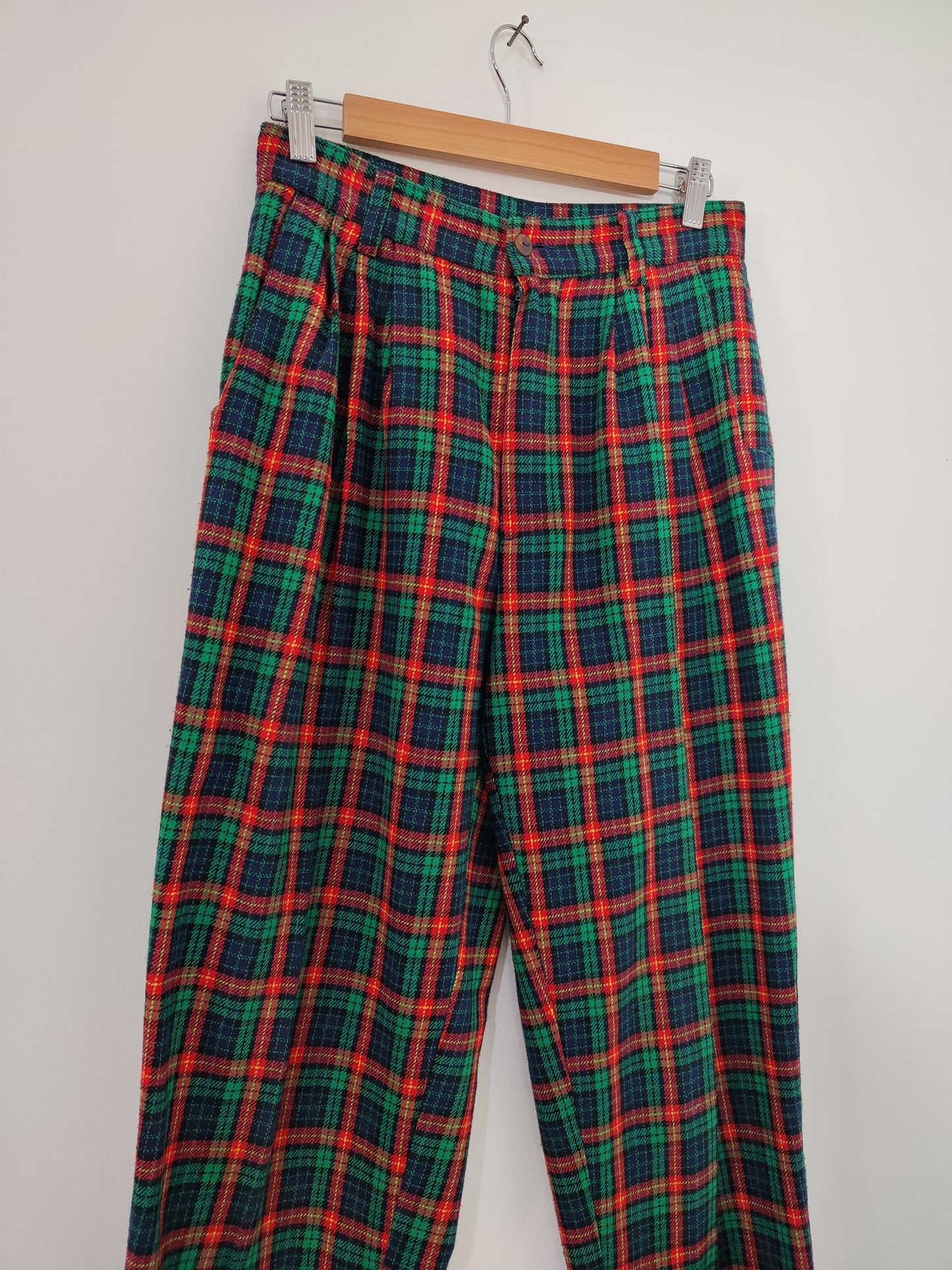 Vintage Tartan Trousers
