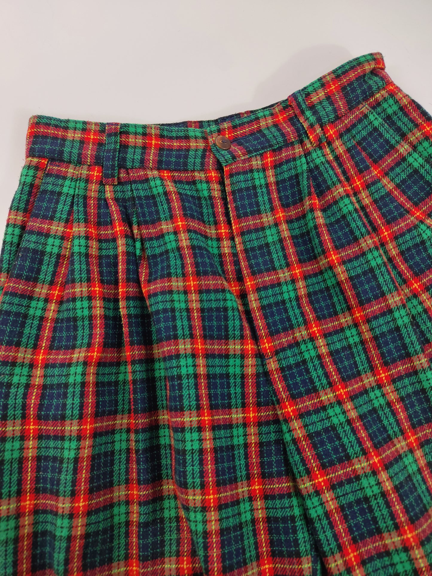Vintage Tartan Trousers