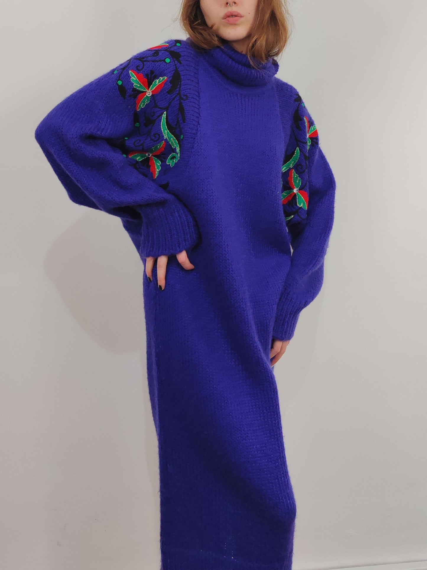 '80s Kid Mohair Maxi Pull