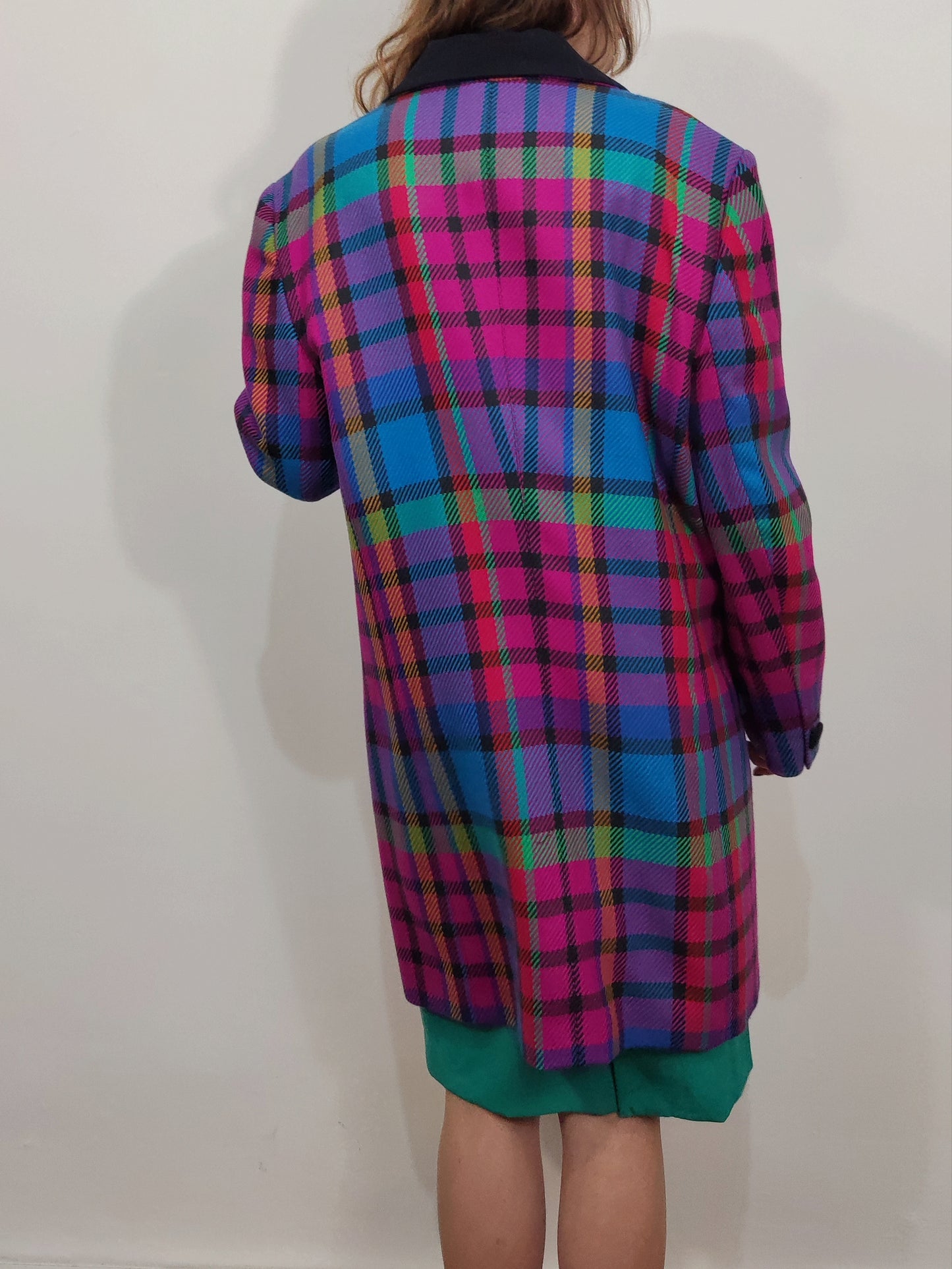 Archive - Laurel Escada Vintage Checkered Blazer