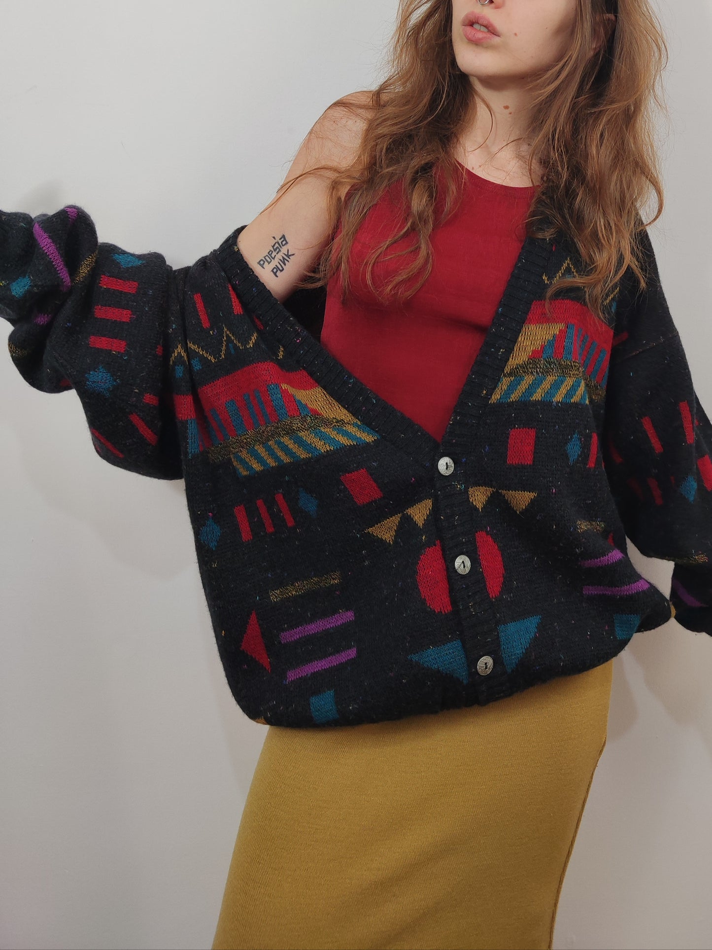 '80s Funky Cardigan