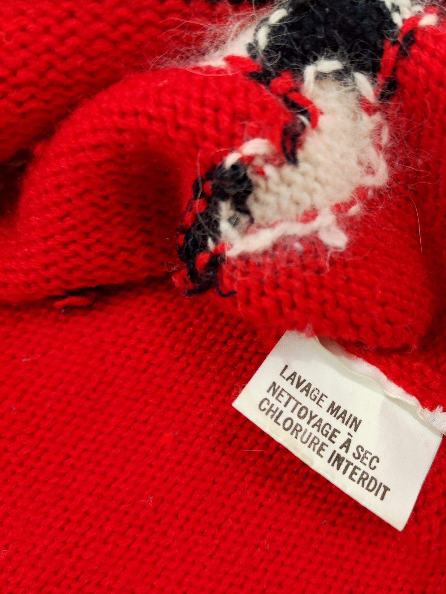 Derhy '80s Dalmatian Pullover