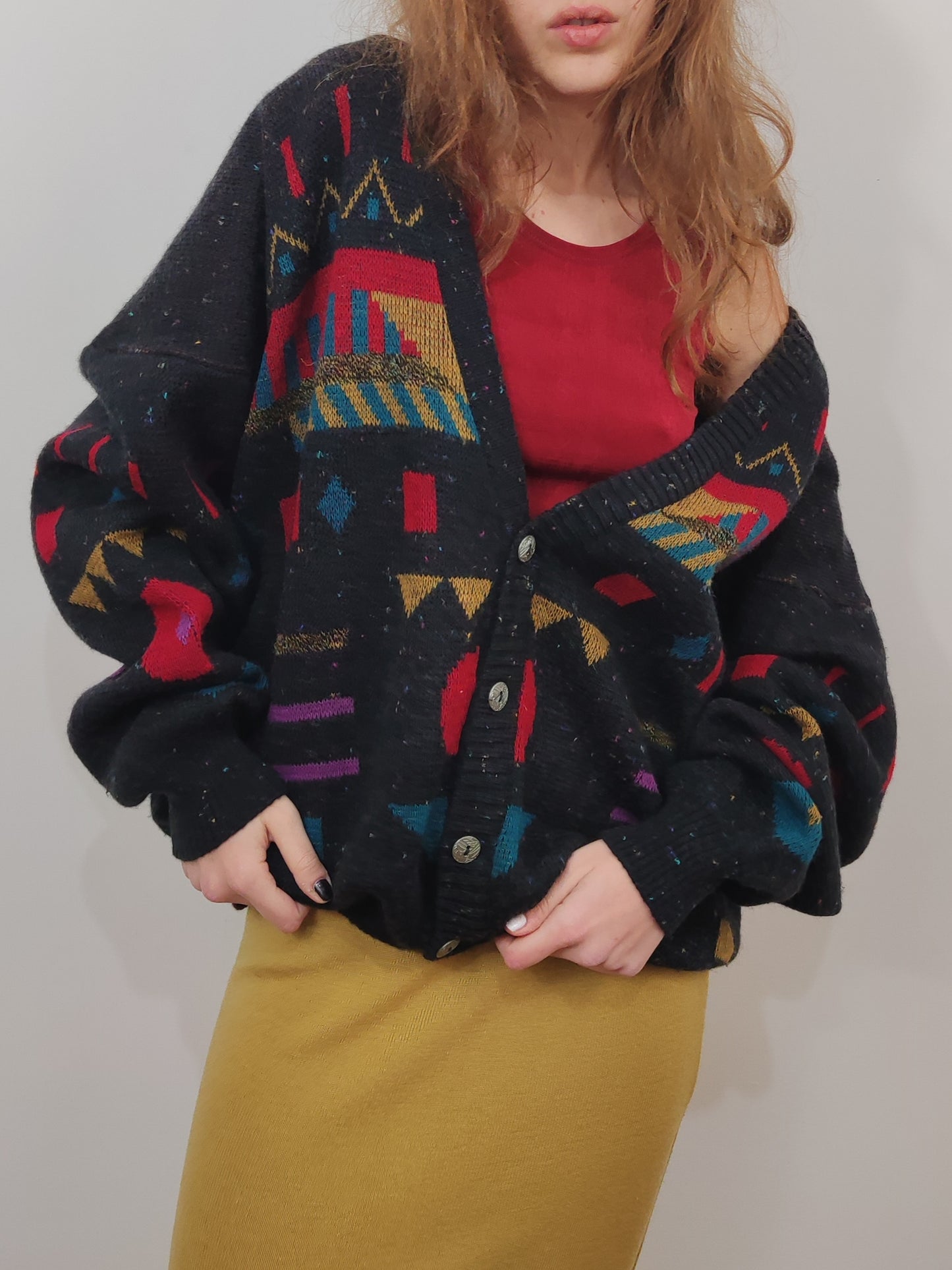 '80s Funky Cardigan