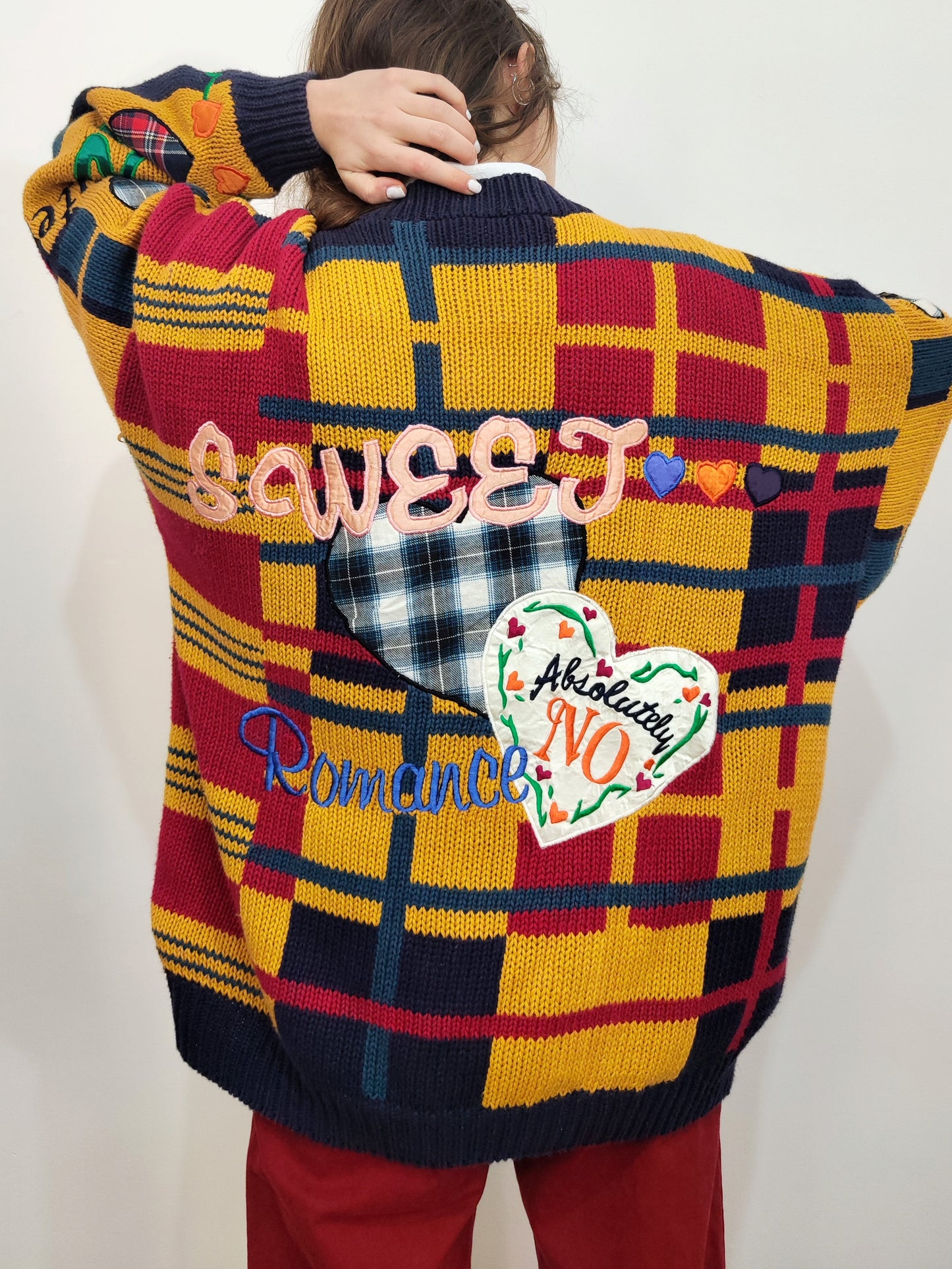 '80s 'Absolutely NO' Vintage Cardigan