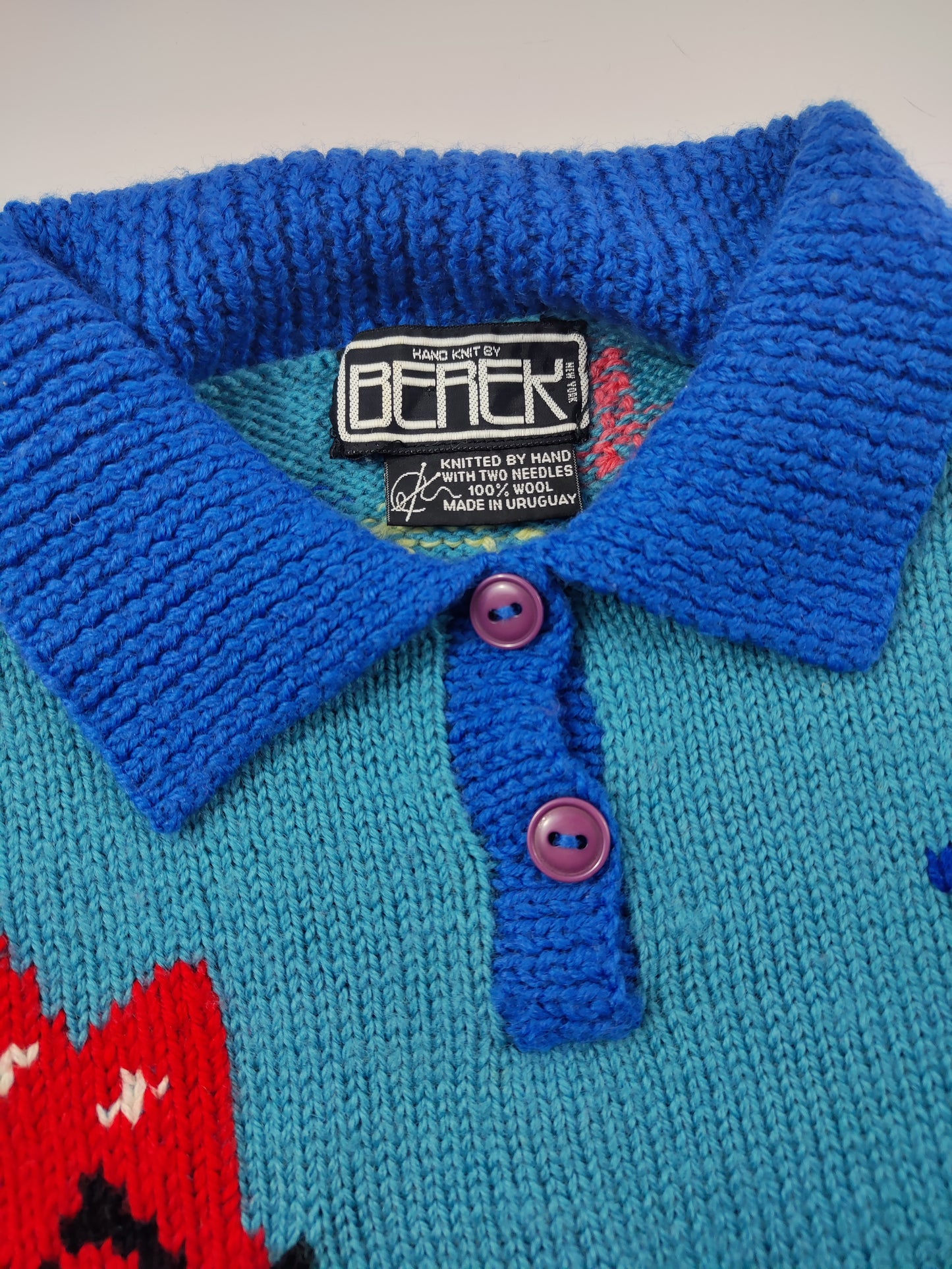 Berek Hand Knitted "The Common Cold" Pullover