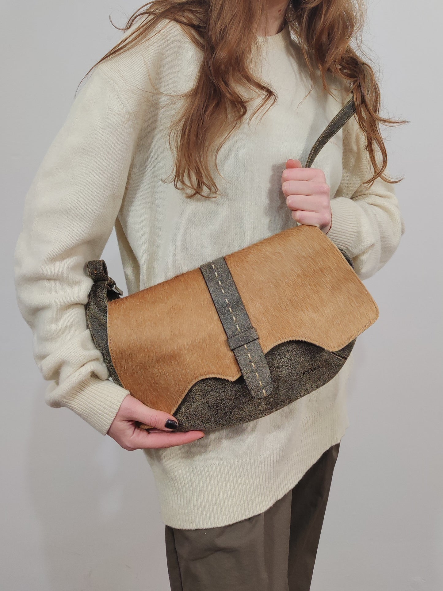 '90s Leather Calf Bag