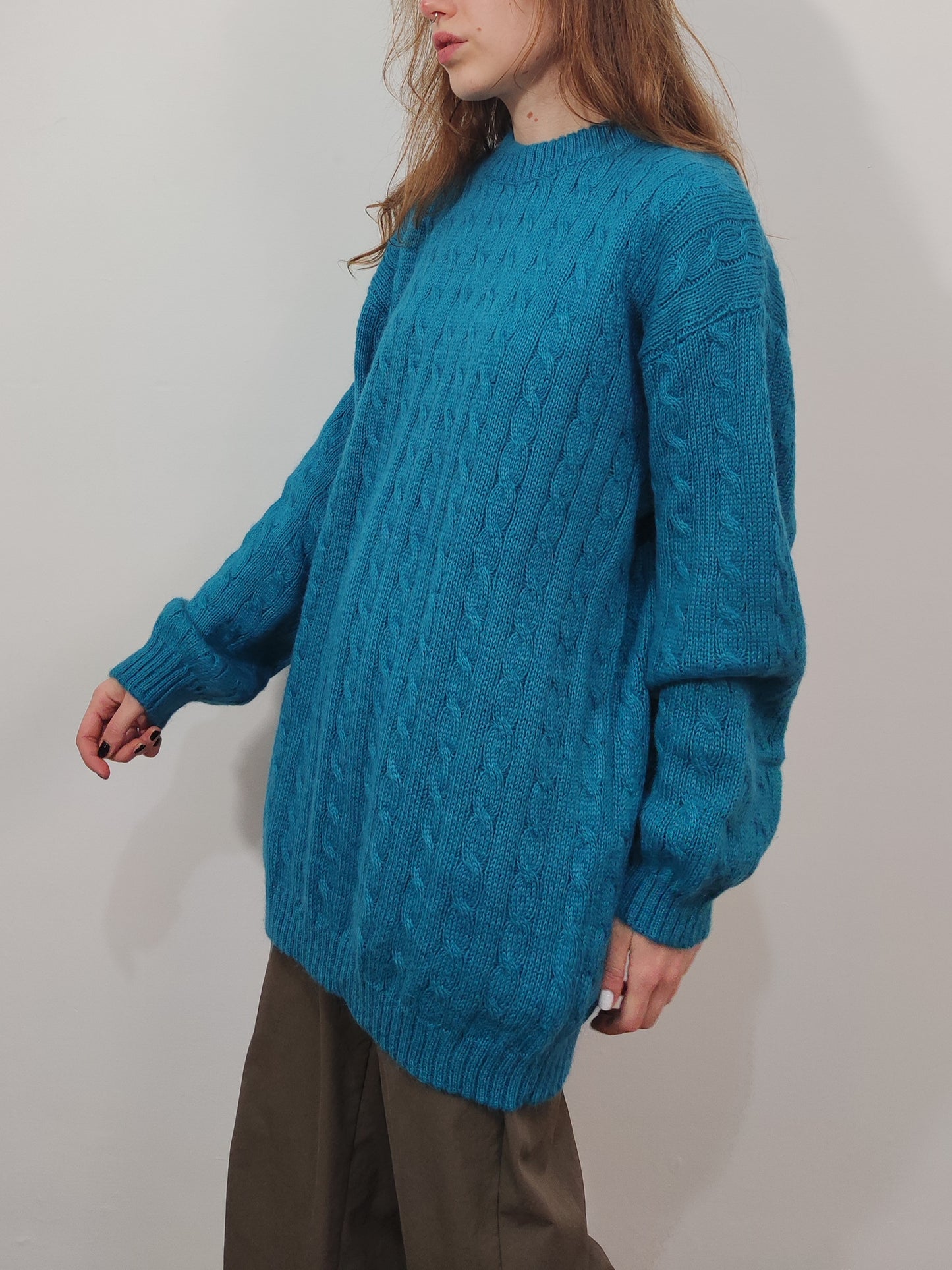 Cable Knit Vintage Pullover
