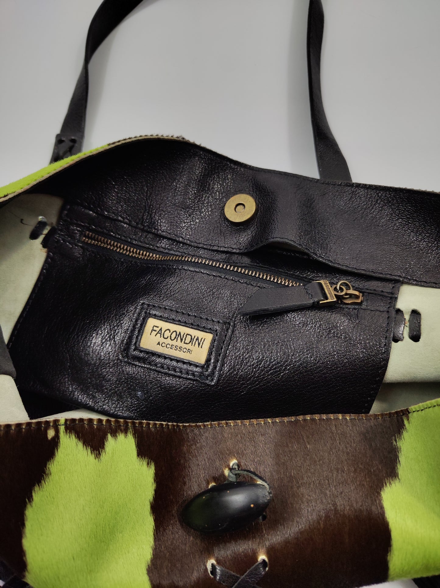 Green Calf Bag