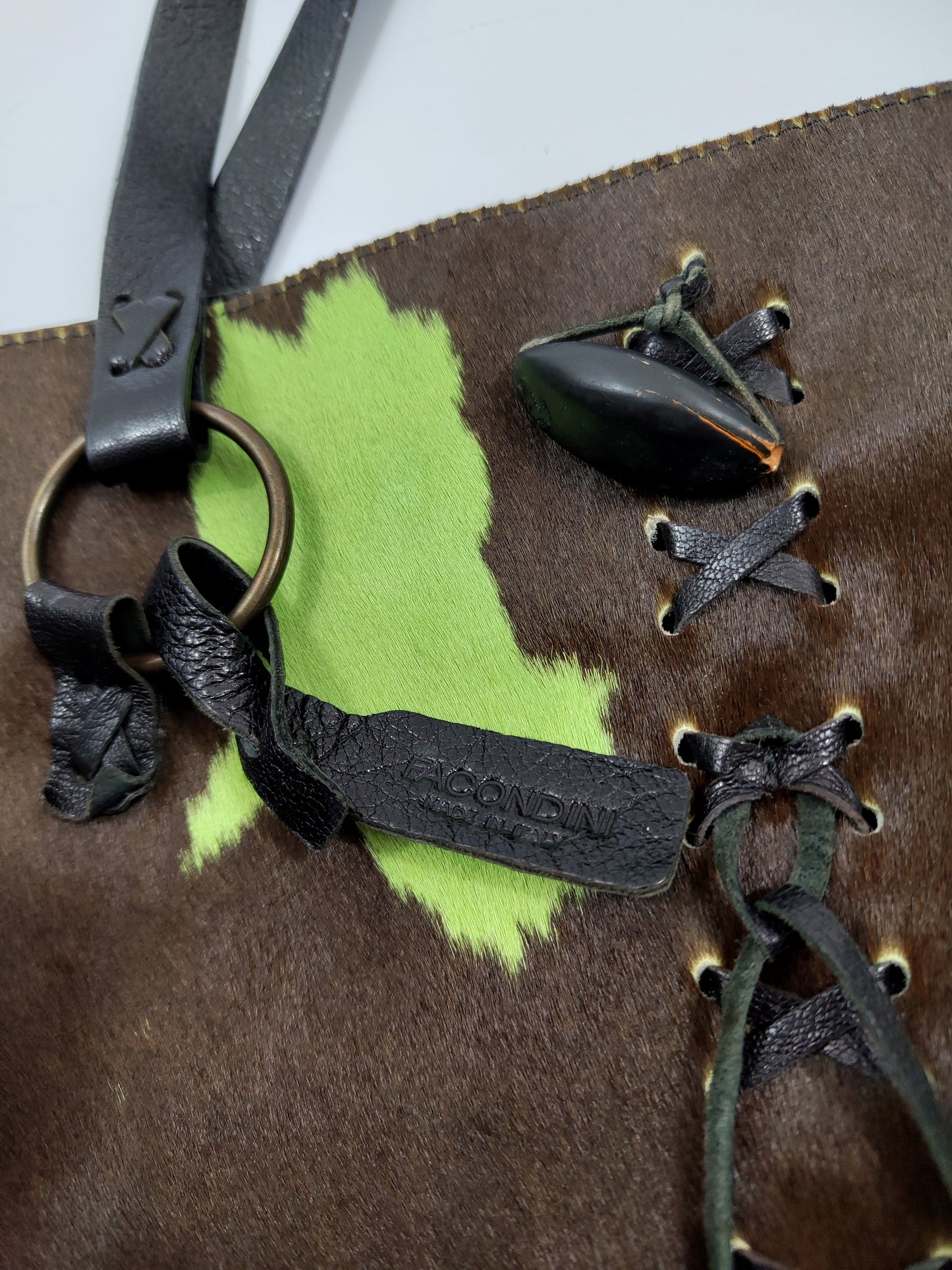 Green Calf Bag