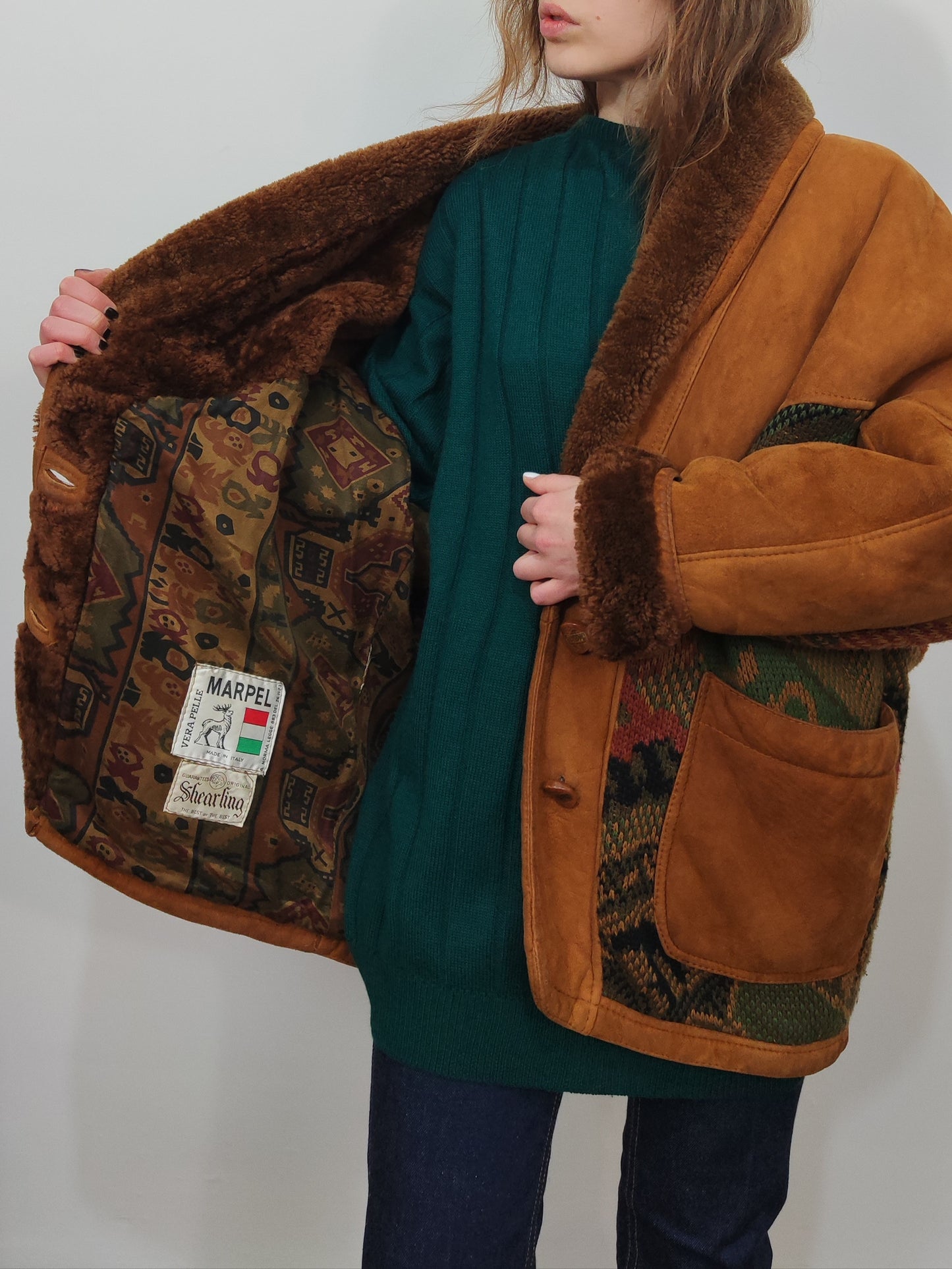 '80s Shearling Coat