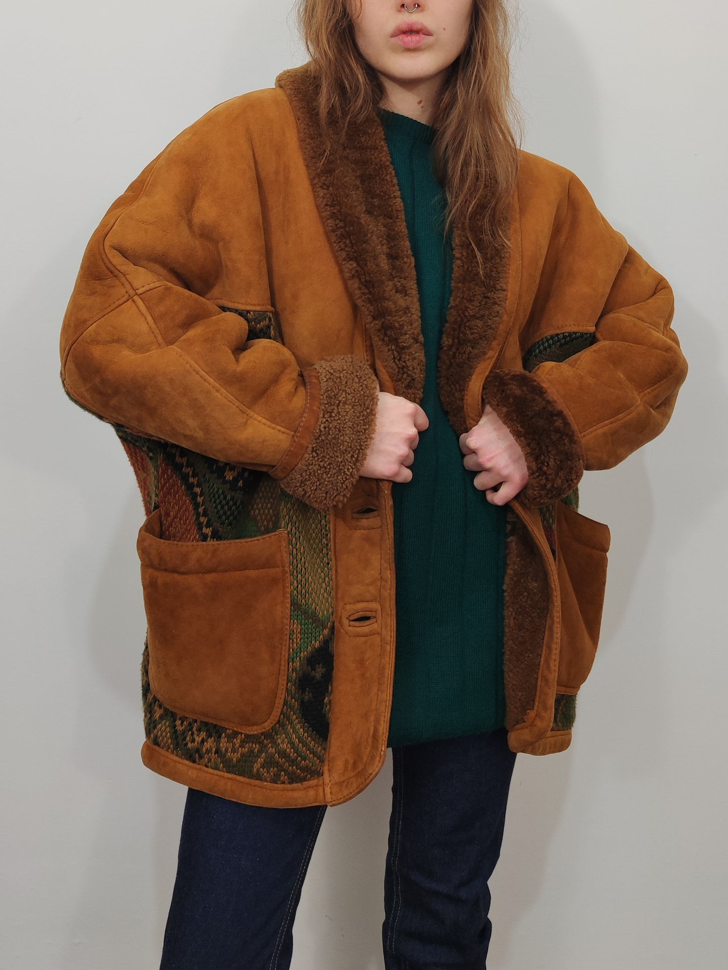 '80s Shearling Coat