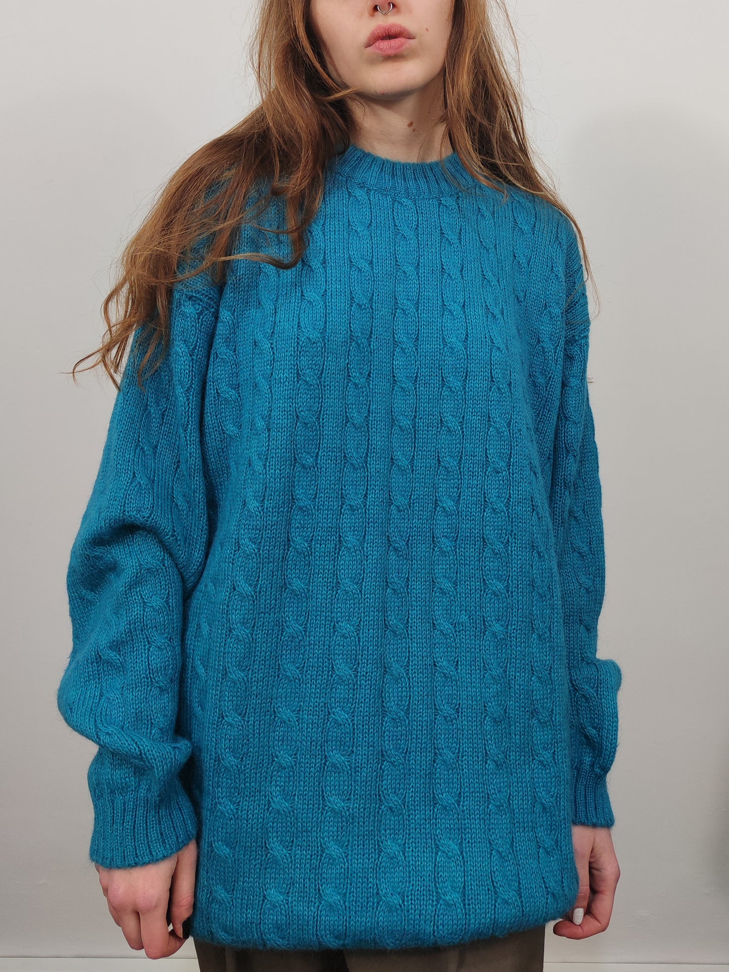 Cable Knit Vintage Pullover
