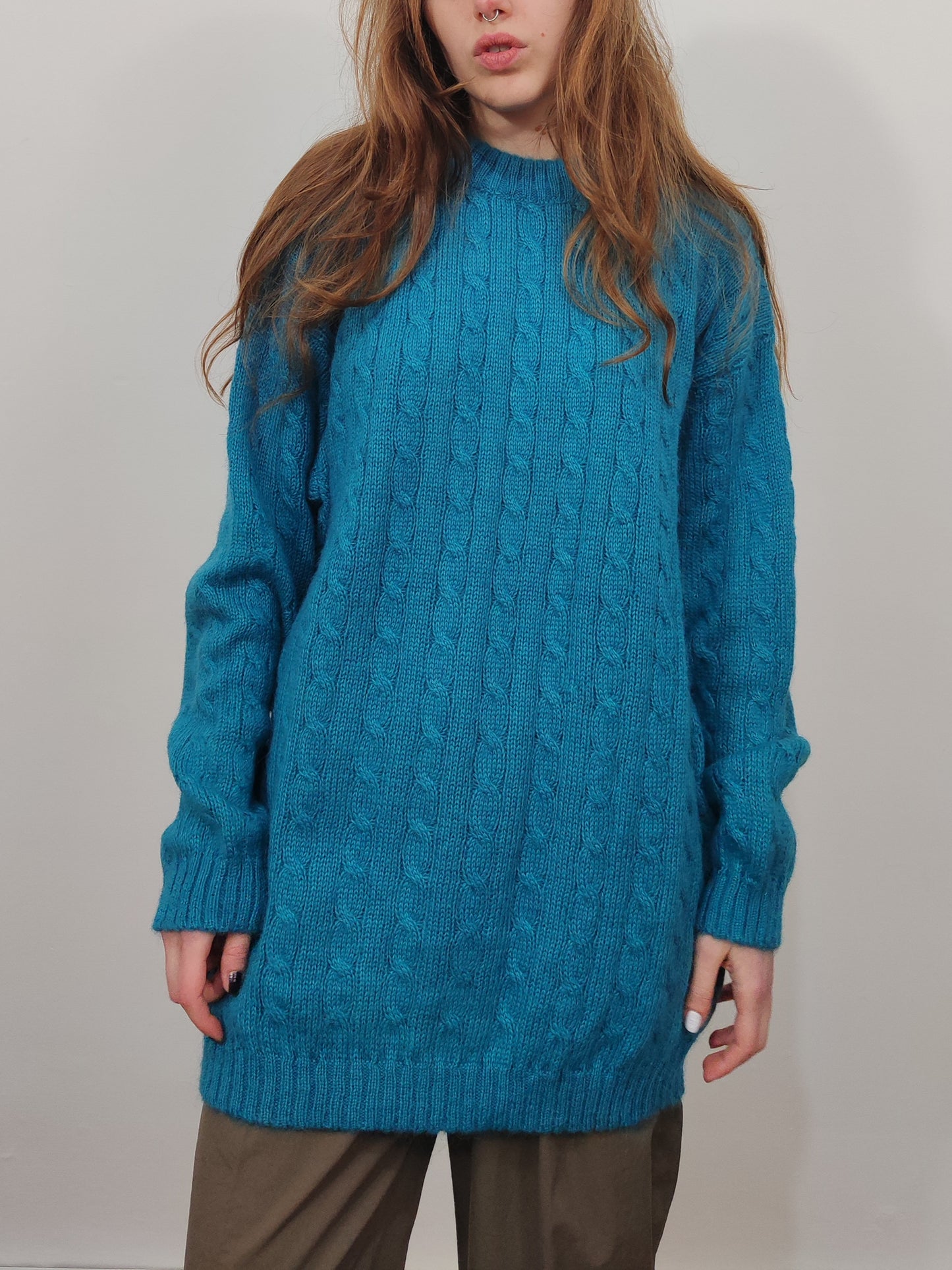 Cable Knit Vintage Pullover