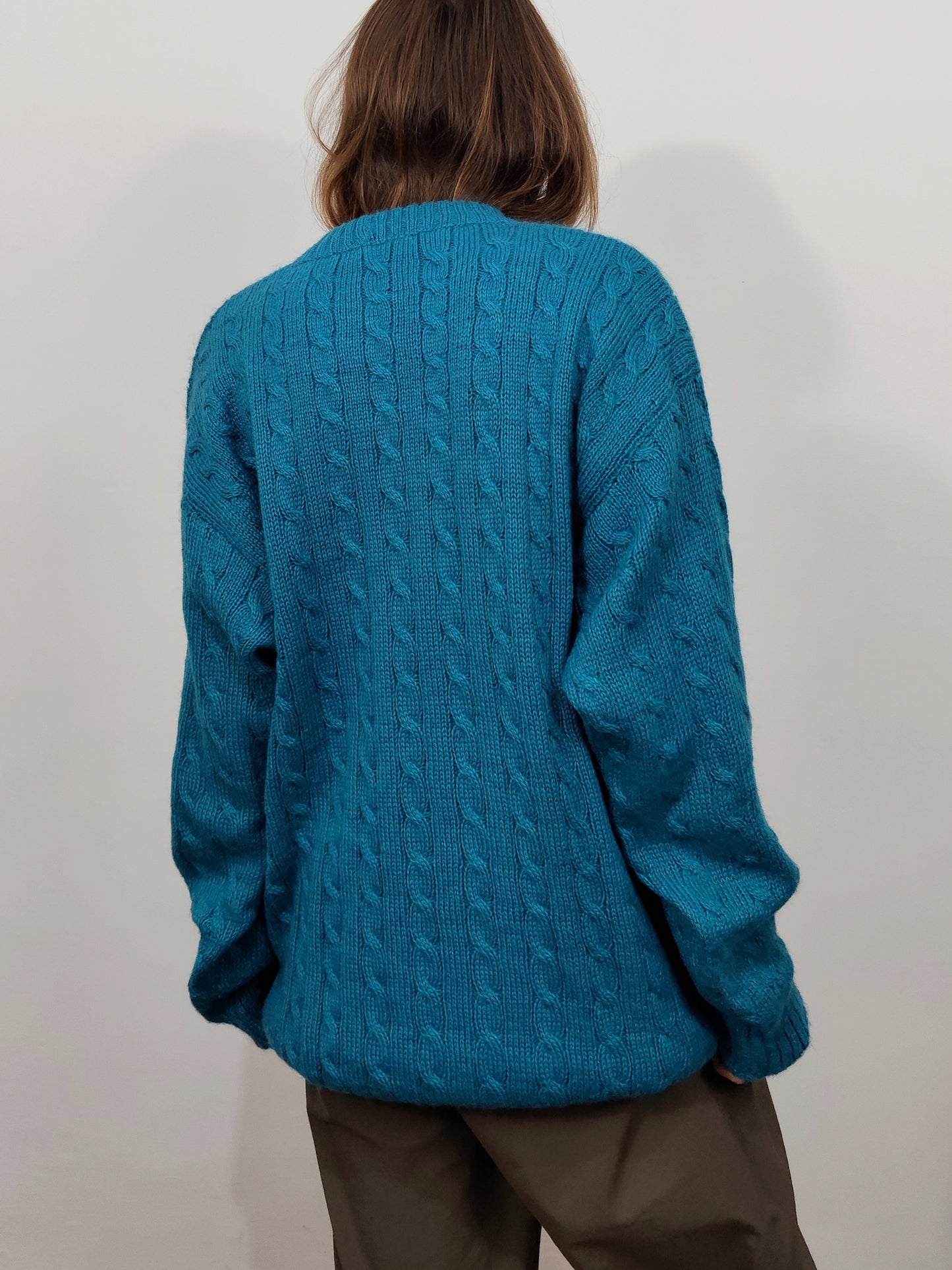 Cable Knit Vintage Pullover
