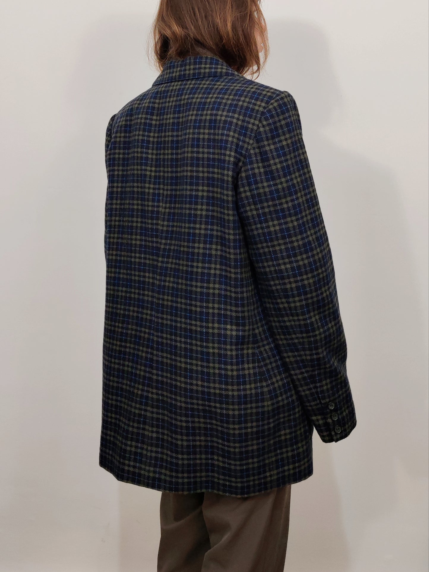 '80s Checkered Blazer