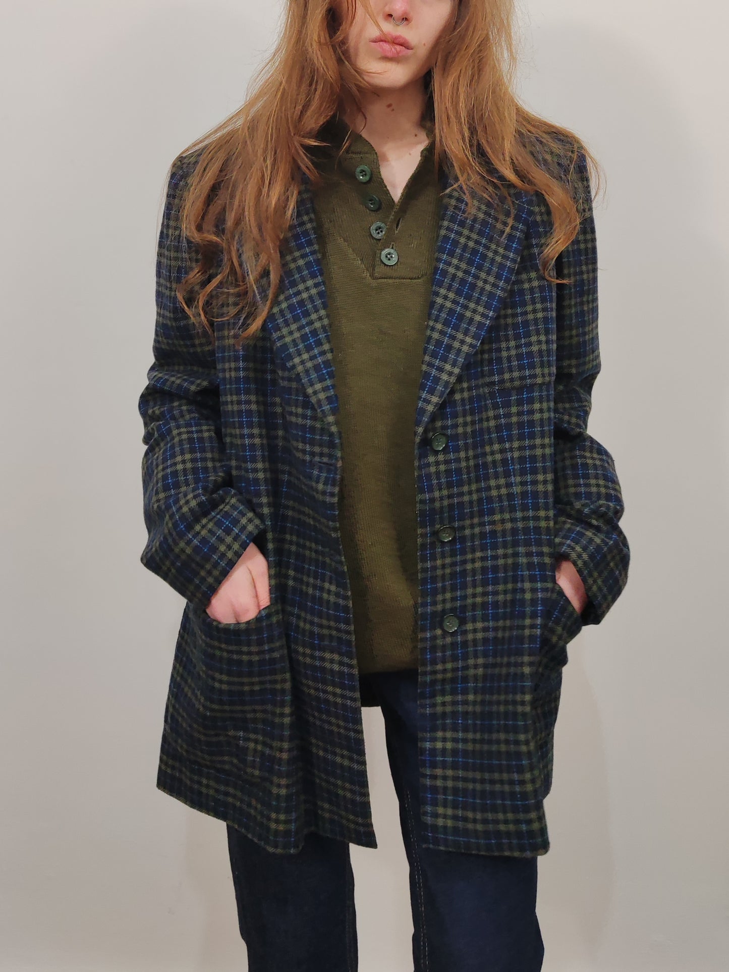 '80s Checkered Blazer