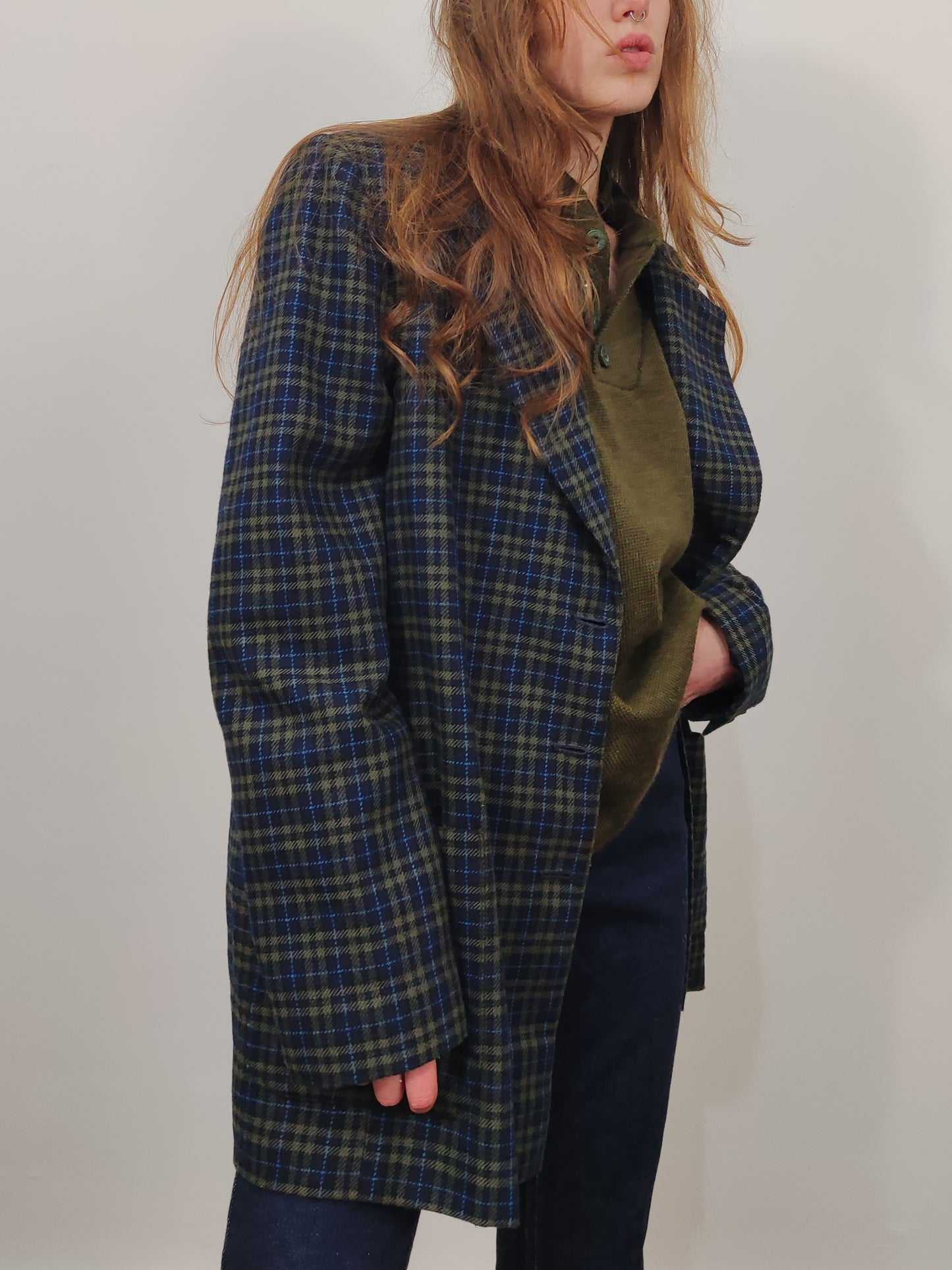 '80s Checkered Blazer